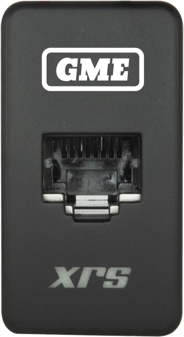 GME RADIOS | RJ45 Pass Through Adaptor Type 4 White (XRS-RJ45W4)