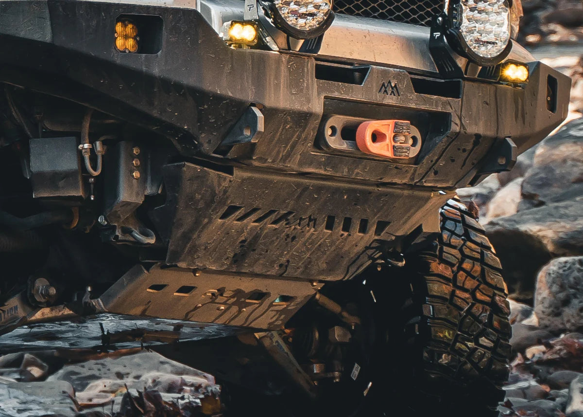 BACKWOODS ADVENTURE MODS | 4Runner 5th Gen 2010-On Aluminum Connector Skid Plate (BWT4R5-8915-P)
