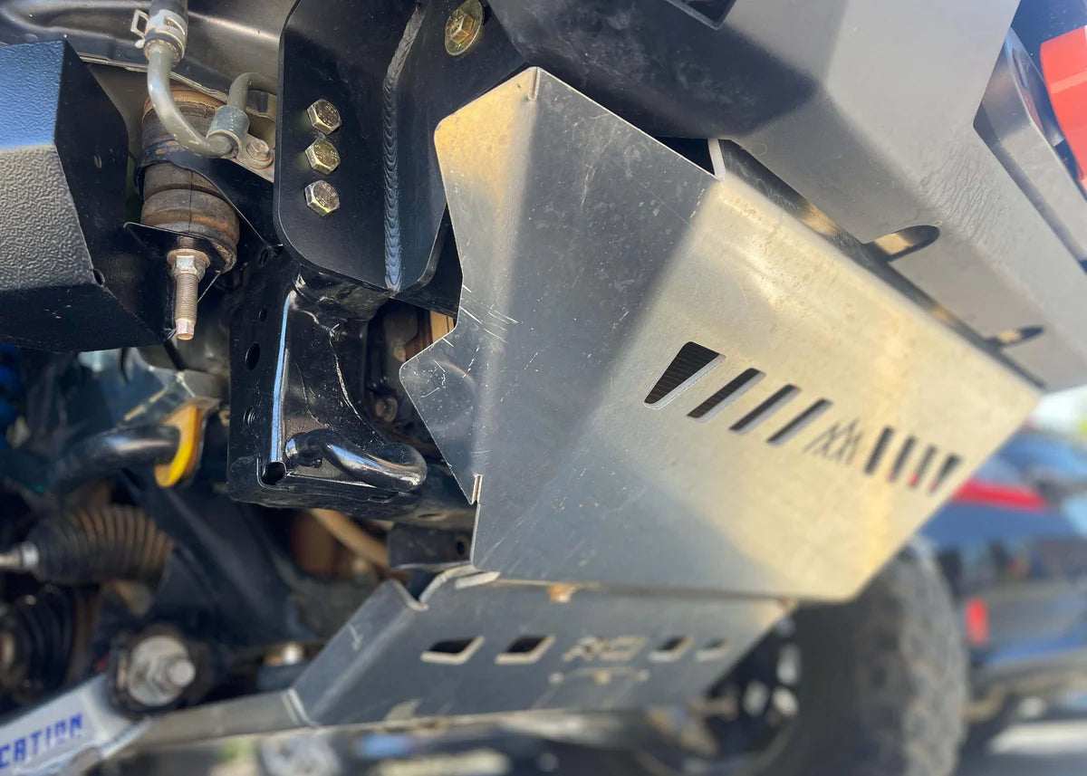 BACKWOODS ADVENTURE MODS | 4Runner 5th Gen 2010-On Aluminum Connector Skid Plate (BWT4R5-8915-P)