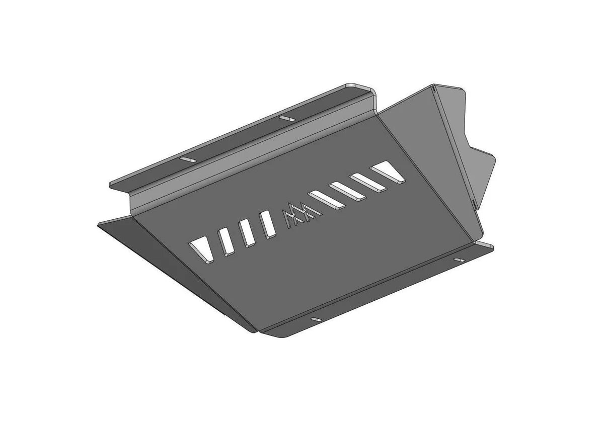 BACKWOODS ADVENTURE MODS | 4Runner 5th Gen 2010-On Aluminum Connector Skid Plate (BWT4R5-8915-P)