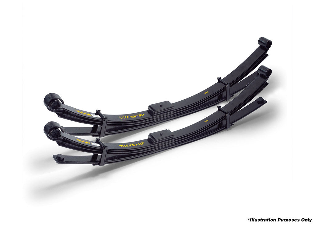 DOBINSONS | Land Cruiser 70 Series 1999-On Rear Leaf Springs 3" Up to 220lb Constant Load (TOY-090-RP)