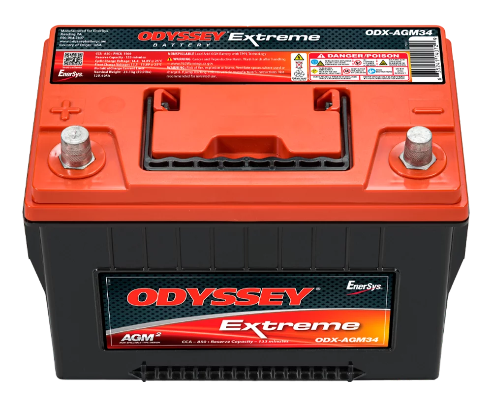 ODYSSEY BATTERY | ODX-AGM34