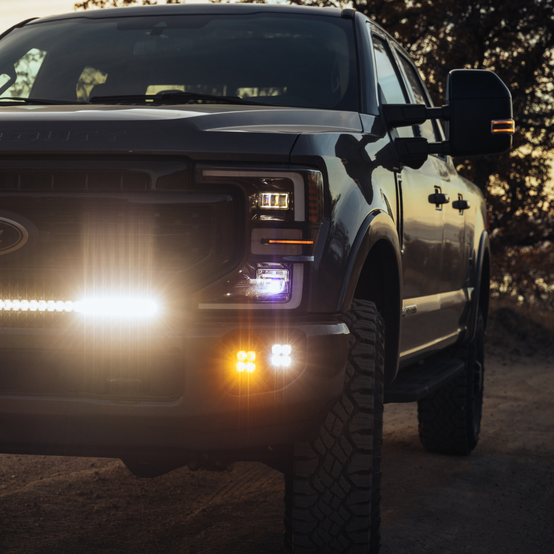 HERETIC STUDIO | Ford F-350 & 250 Super Duty 2020-Current LED Fog Light Kit