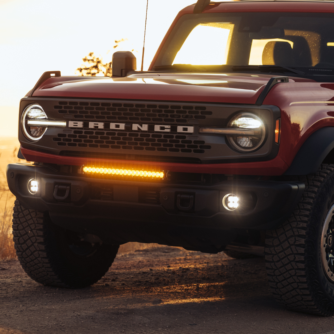 HERETIC STUDIO | Ford Bronco 2021-Current 20" LED Capable Bumper Light Bar