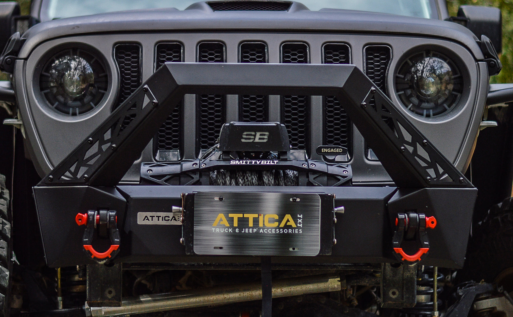 ATTICA 4x4 | Jeep Wrangler JL (2018-2024) Terra Series Front Bumper (ATTJL01A106-BX)