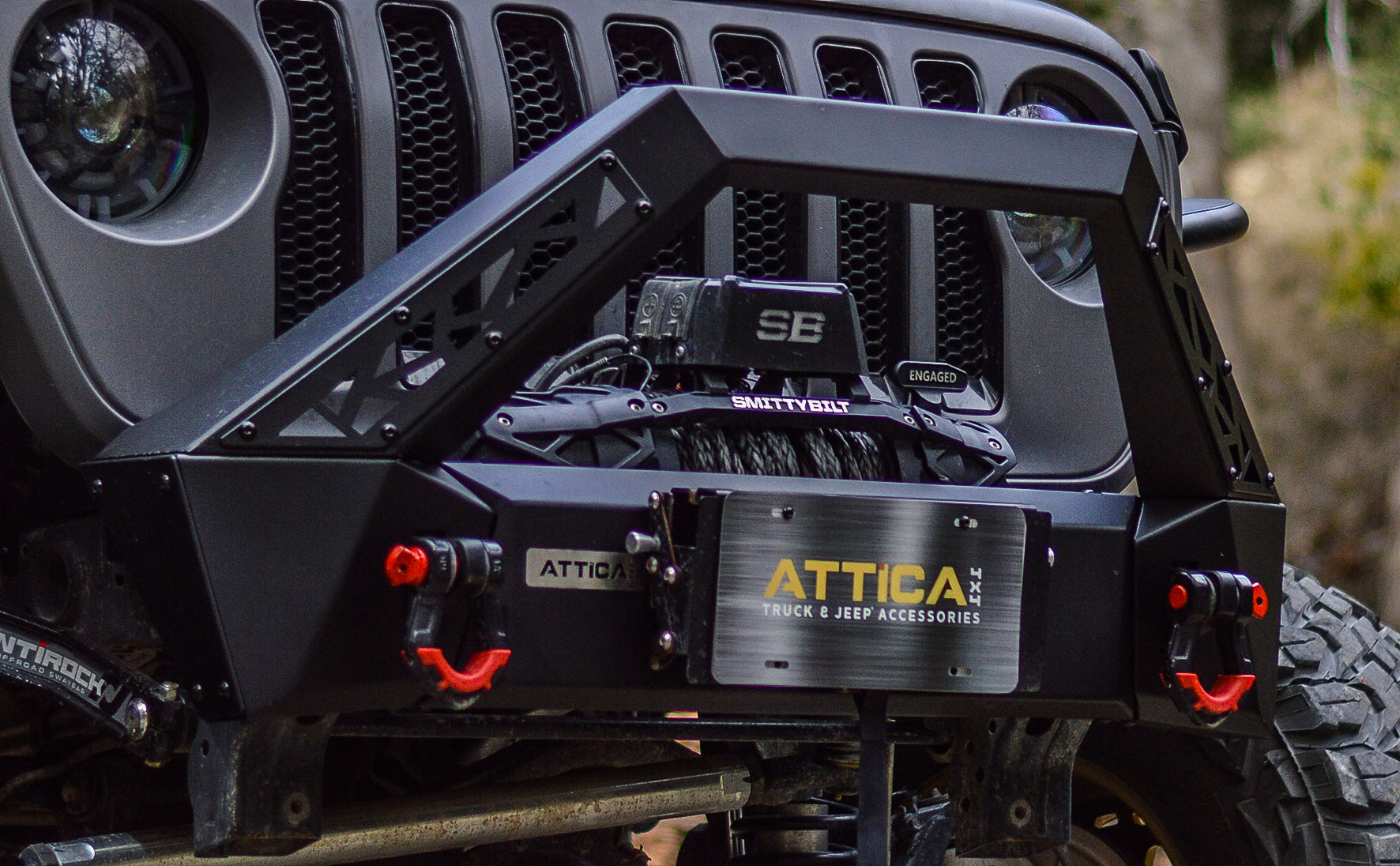 ATTICA 4x4 | Jeep Wrangler JL (2018-2024) Terra Series Front Bumper (ATTJL01A106-BX)