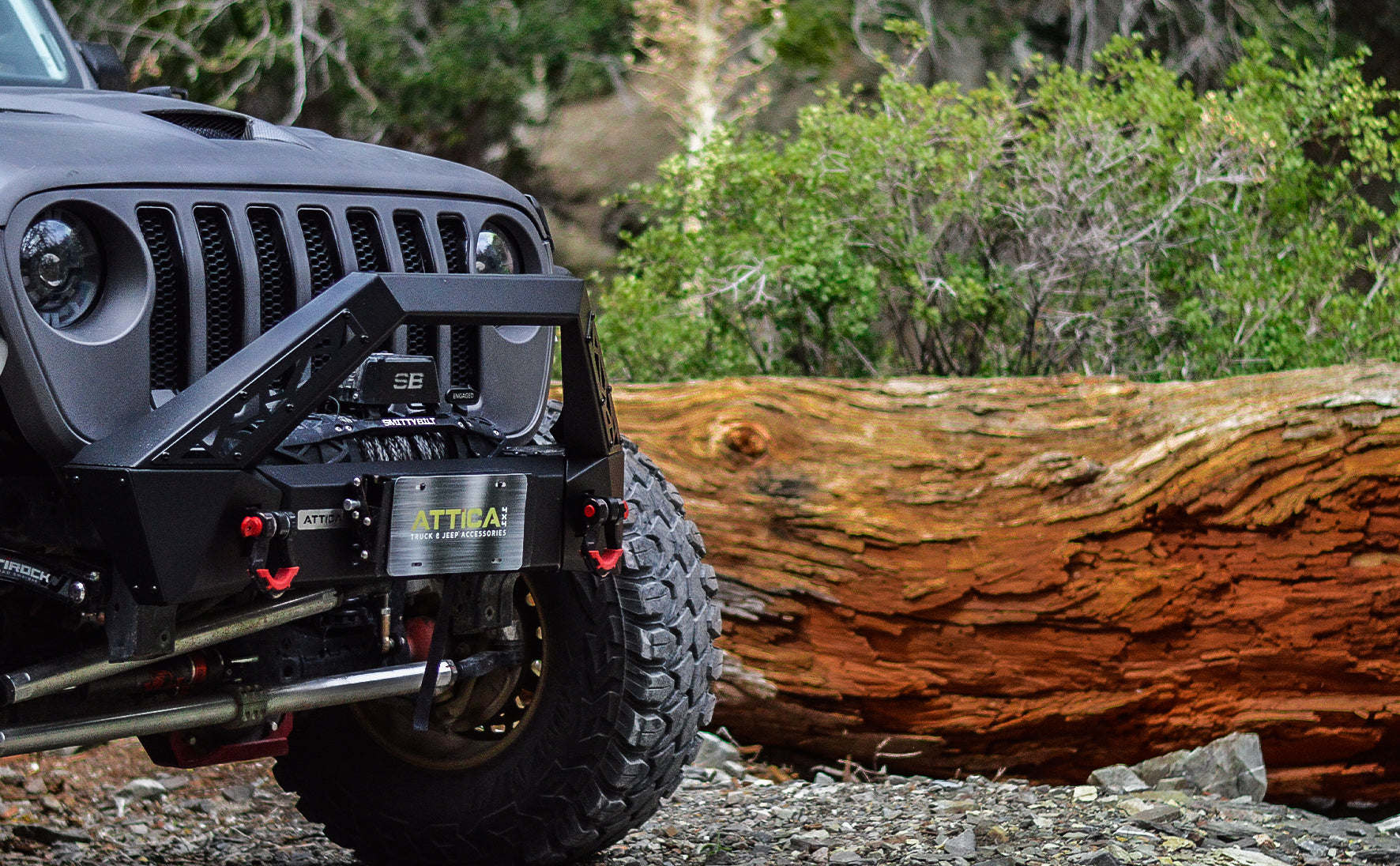 ATTICA 4x4 | Jeep Wrangler JL (2018-2024) Terra Series Front Bumper (ATTJL01A106-BX)