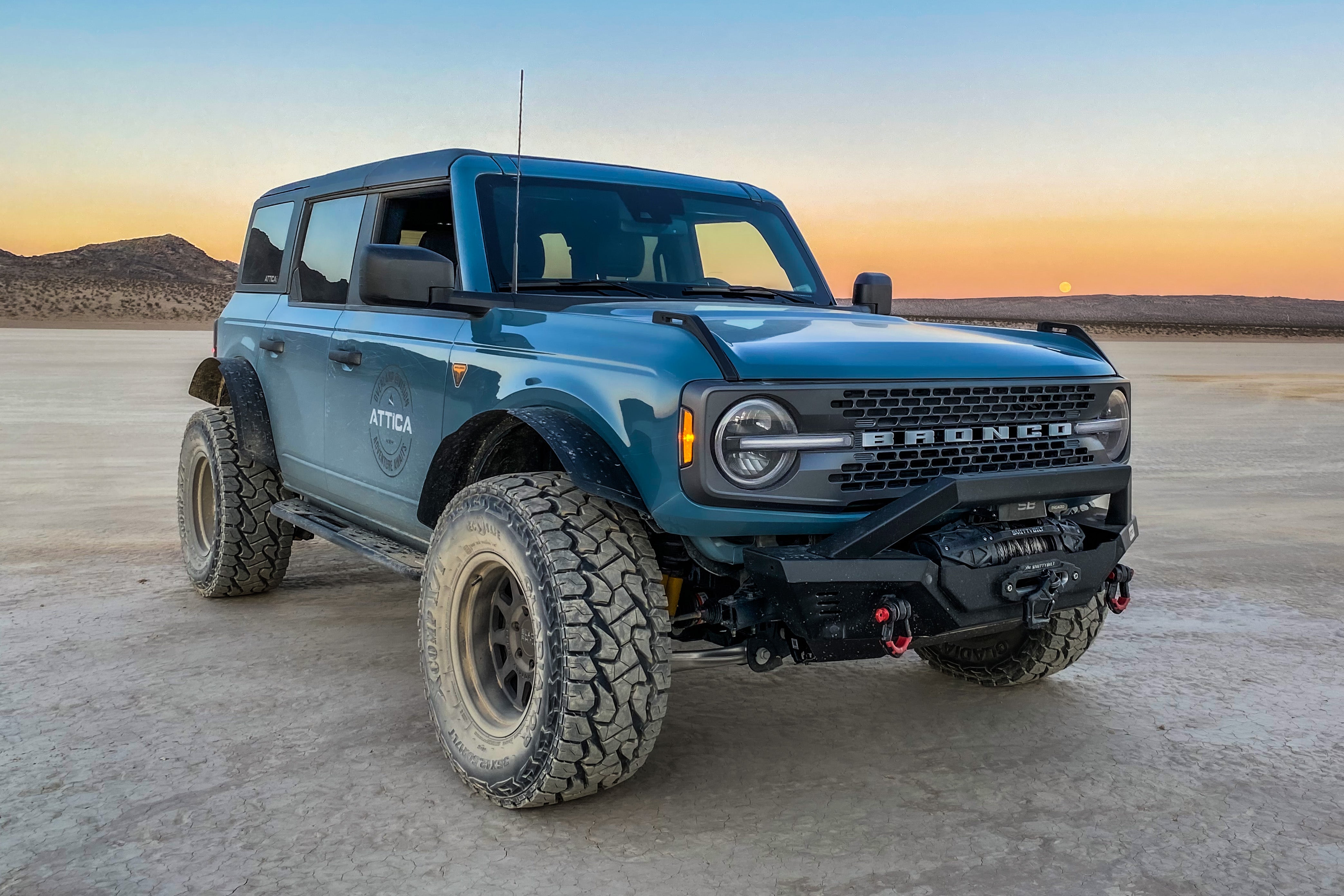 ATTICA 4x4 | Ford Bronco (2021-2025) Terra Series Rock Sliders (ATTFB01C102-BX)