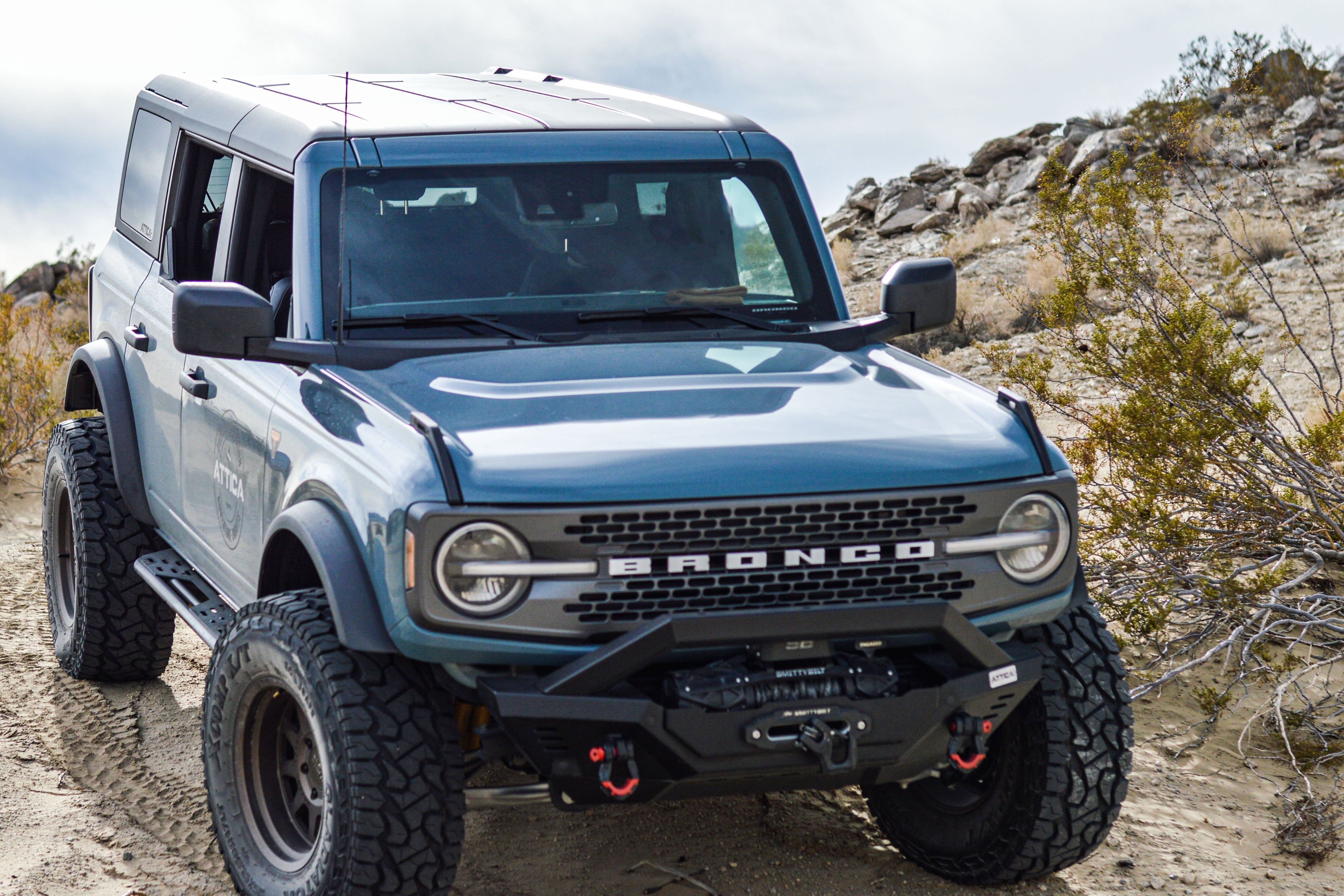 ATTICA 4x4 | Ford Bronco (2021-2025) Terra Series Rock Sliders (ATTFB01C102-BX)
