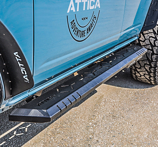 ATTICA 4x4 | Ford Bronco (2021-2025) Frontier Series Side Steps (ATTFB01C103-BX)