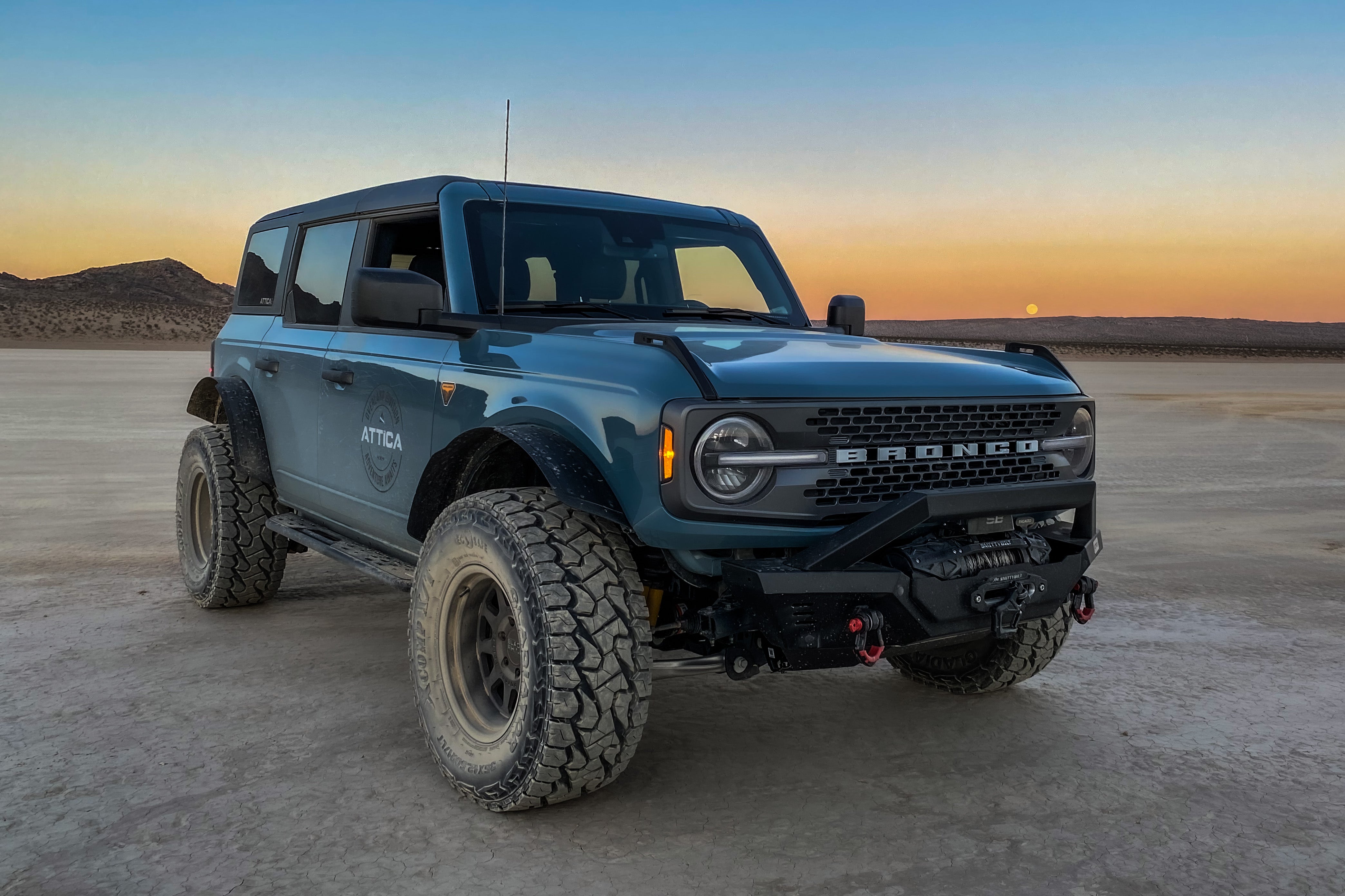 ATTICA 4x4 | Ford Bronco (2021-2025) Terra Series Front Fender Flares (ATTFB01H101-BX-F)