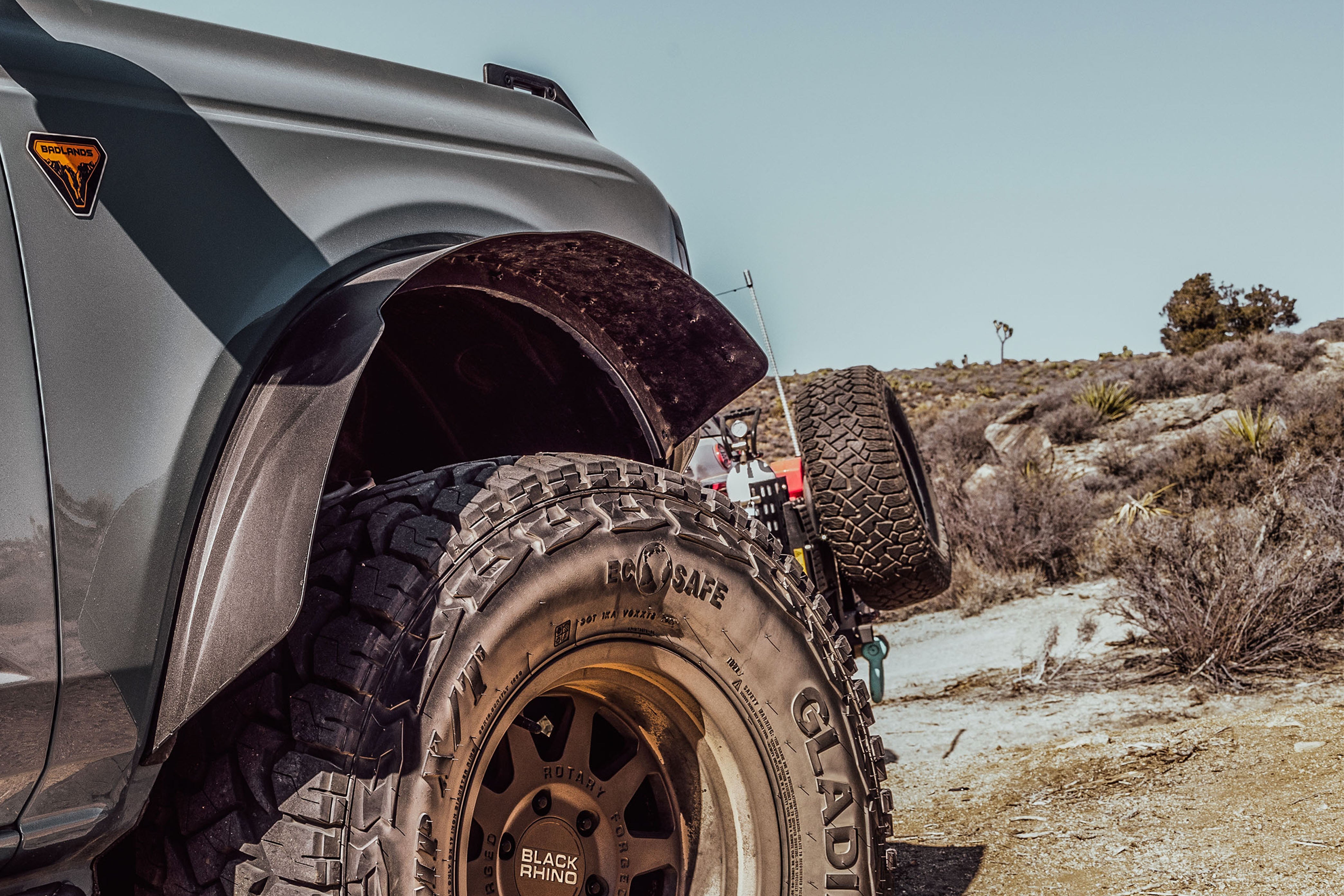 ATTICA 4x4 | Ford Bronco (2021-2025) Terra Series Front Fender Flares (ATTFB01H101-BX-F)