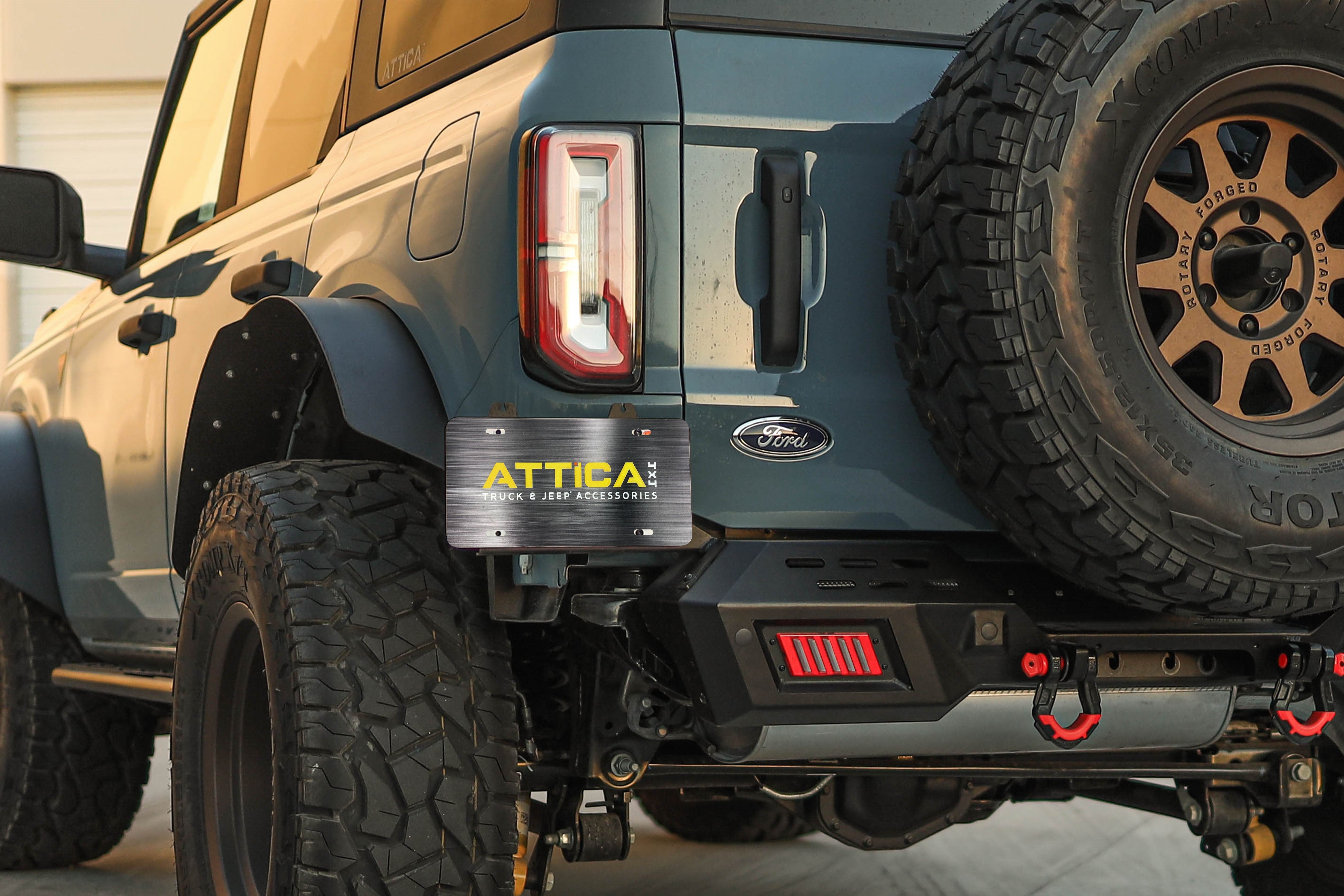 ATTICA 4x4 | Ford Bronco (2021-2025) Terra Series Rear Fender Flares (ATTFB01H101-BX-R)