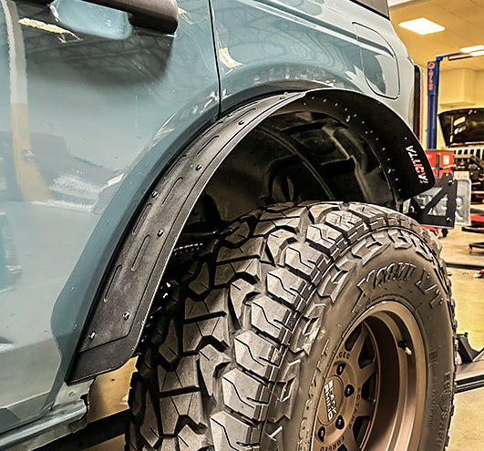 ATTICA 4x4 | Ford Bronco (2021-2025) Terra Series Rear Fender Flares (ATTFB01H101-BX-R)