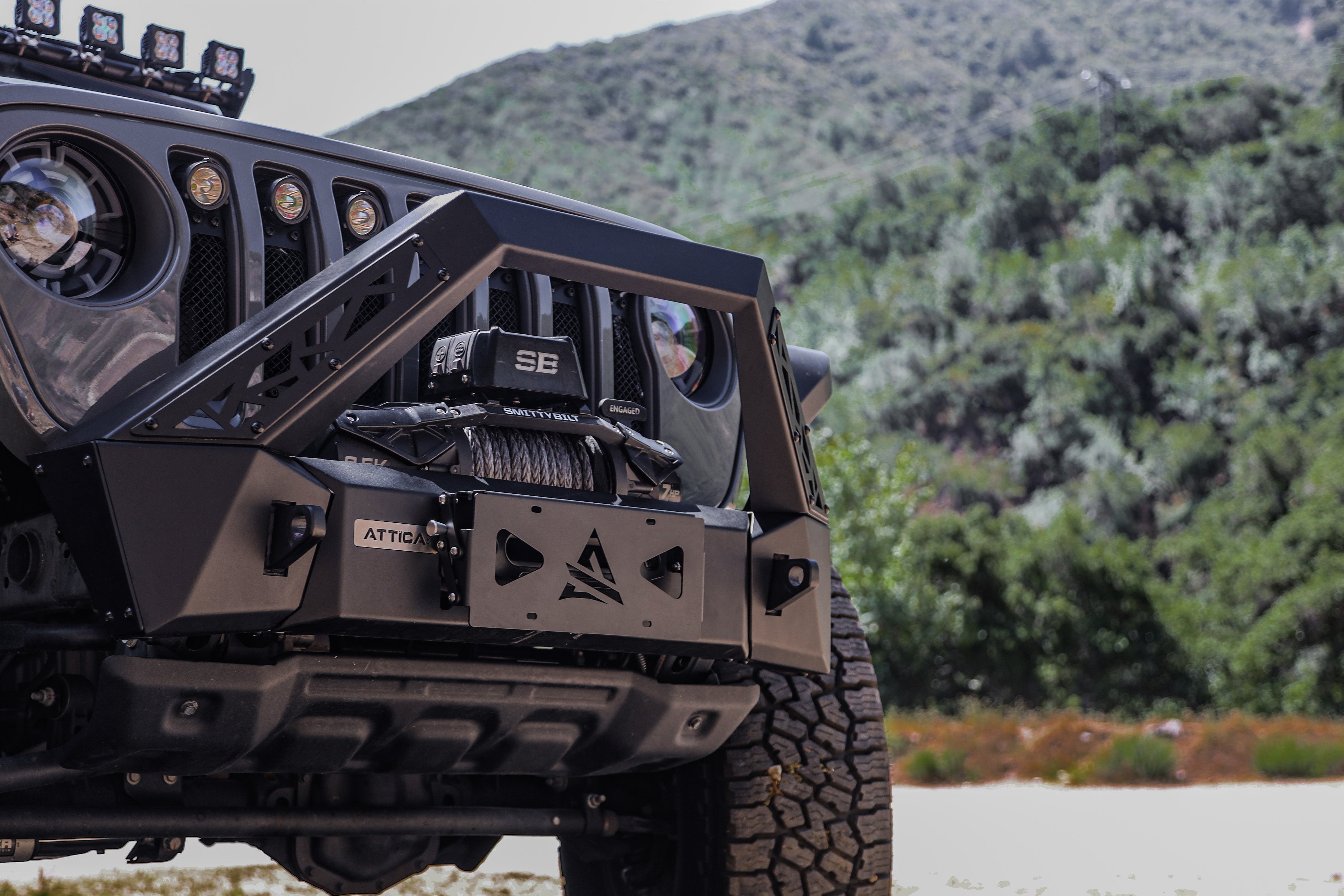 ATTICA 4x4 | Jeep Gladiator JT 2019-2023 Terra Series Front Bumper