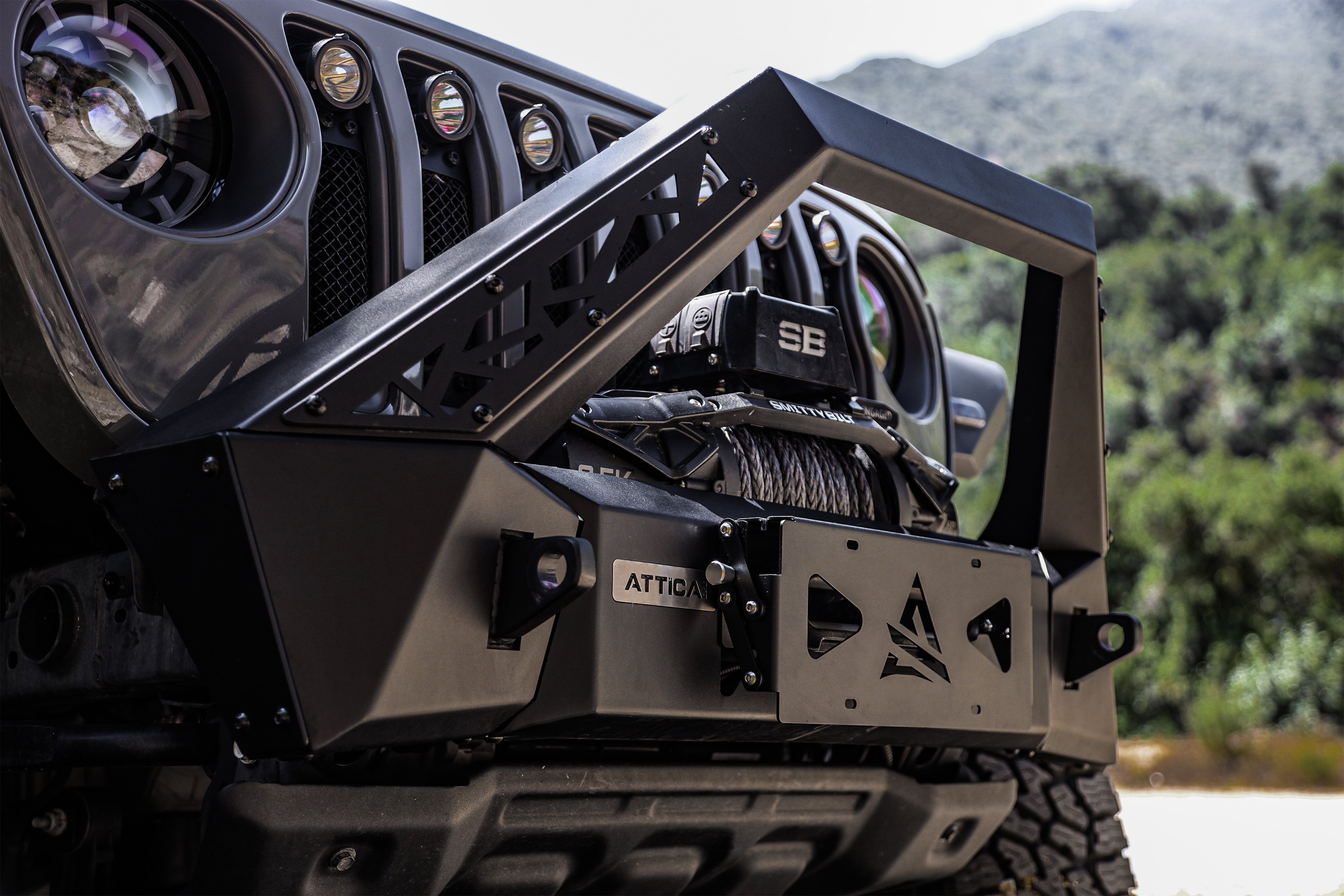 ATTICA 4x4 | Jeep Gladiator JT 2019-2023 Terra Series Front Bumper