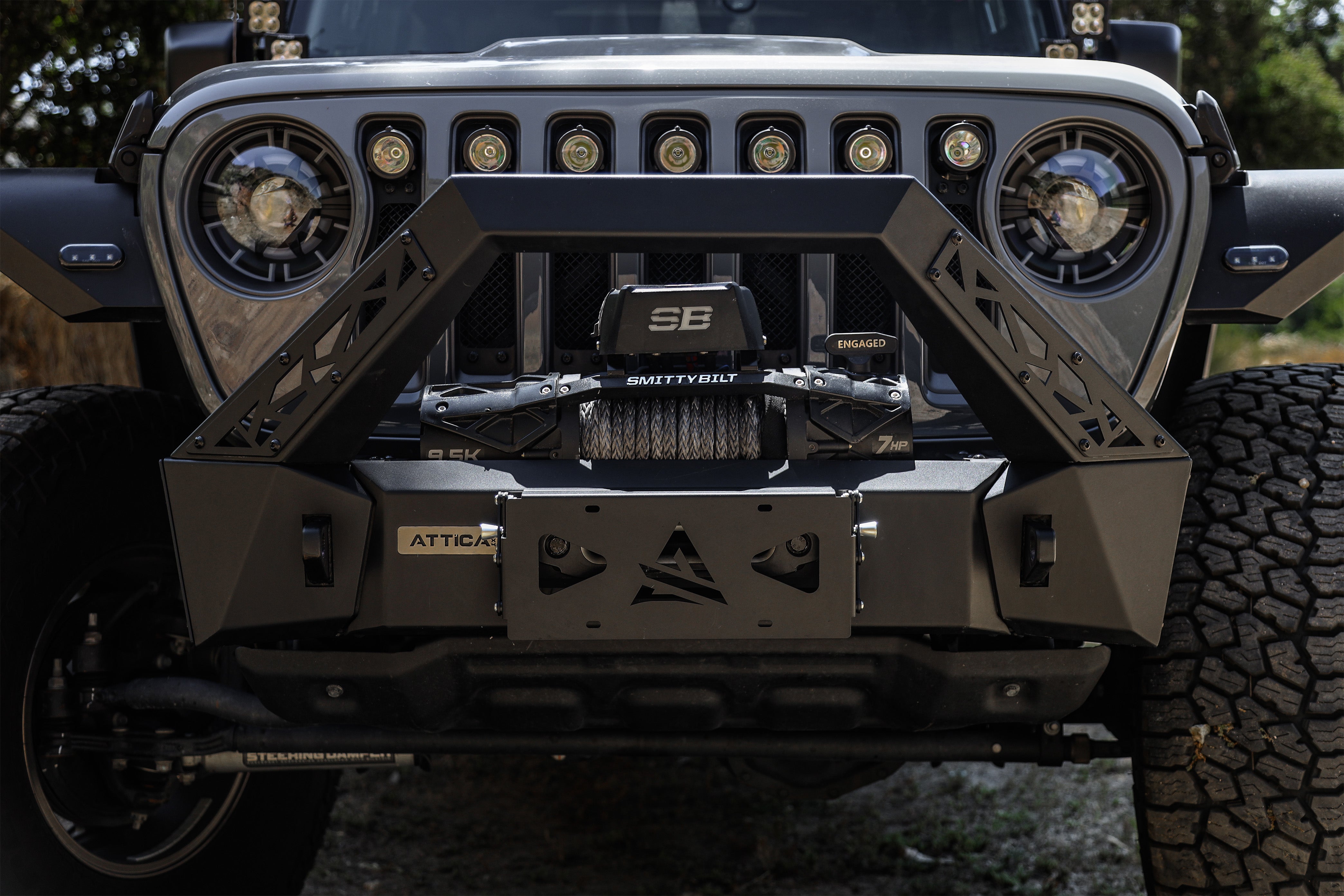 ATTICA 4x4 | Jeep Gladiator JT 2019-2023 Terra Series Front Bumper