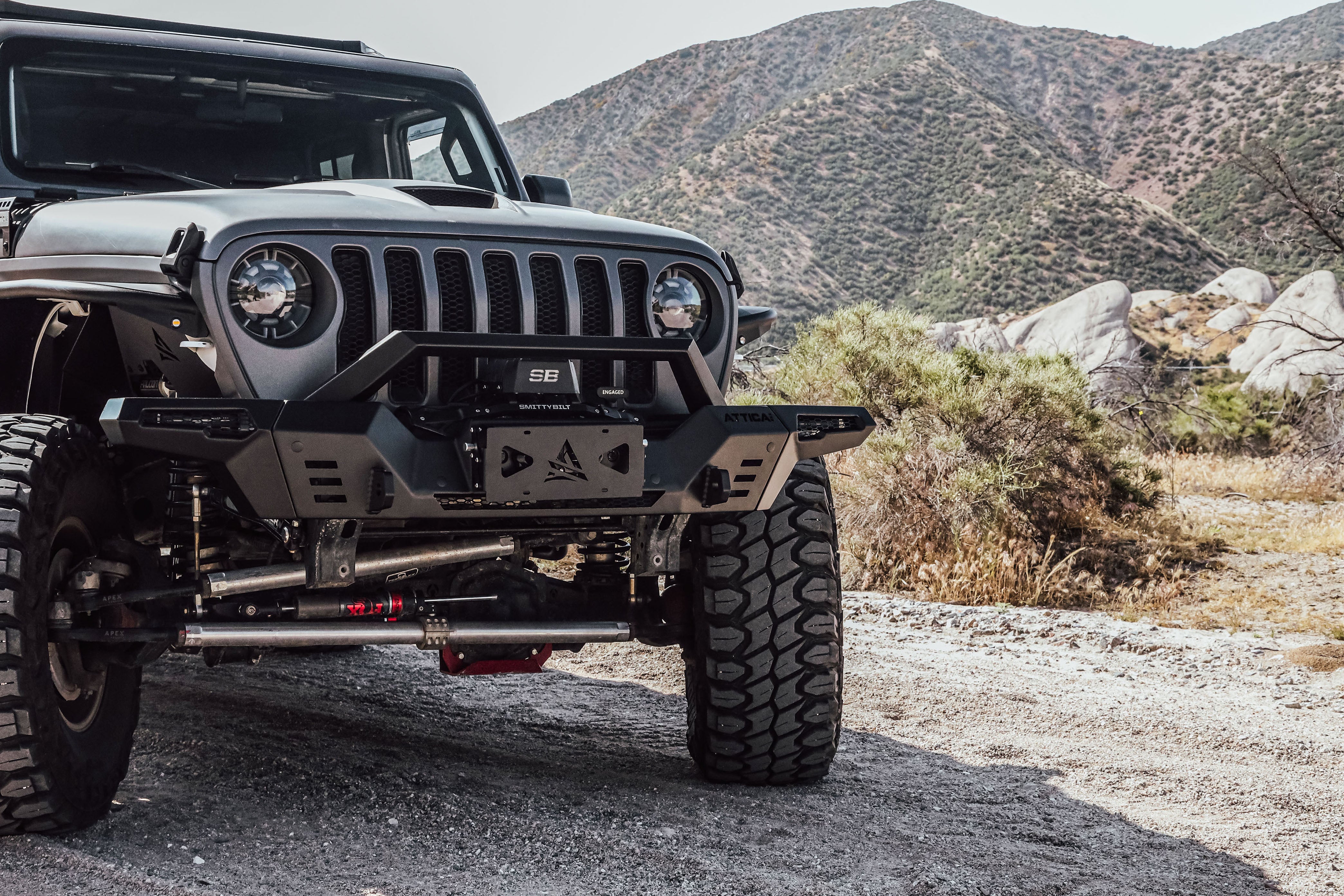 ATTICA 4x4 | Jeep Wrangler JL (2018-2024) Frontier Series Front Bumper (ATTJL01A110-BX)