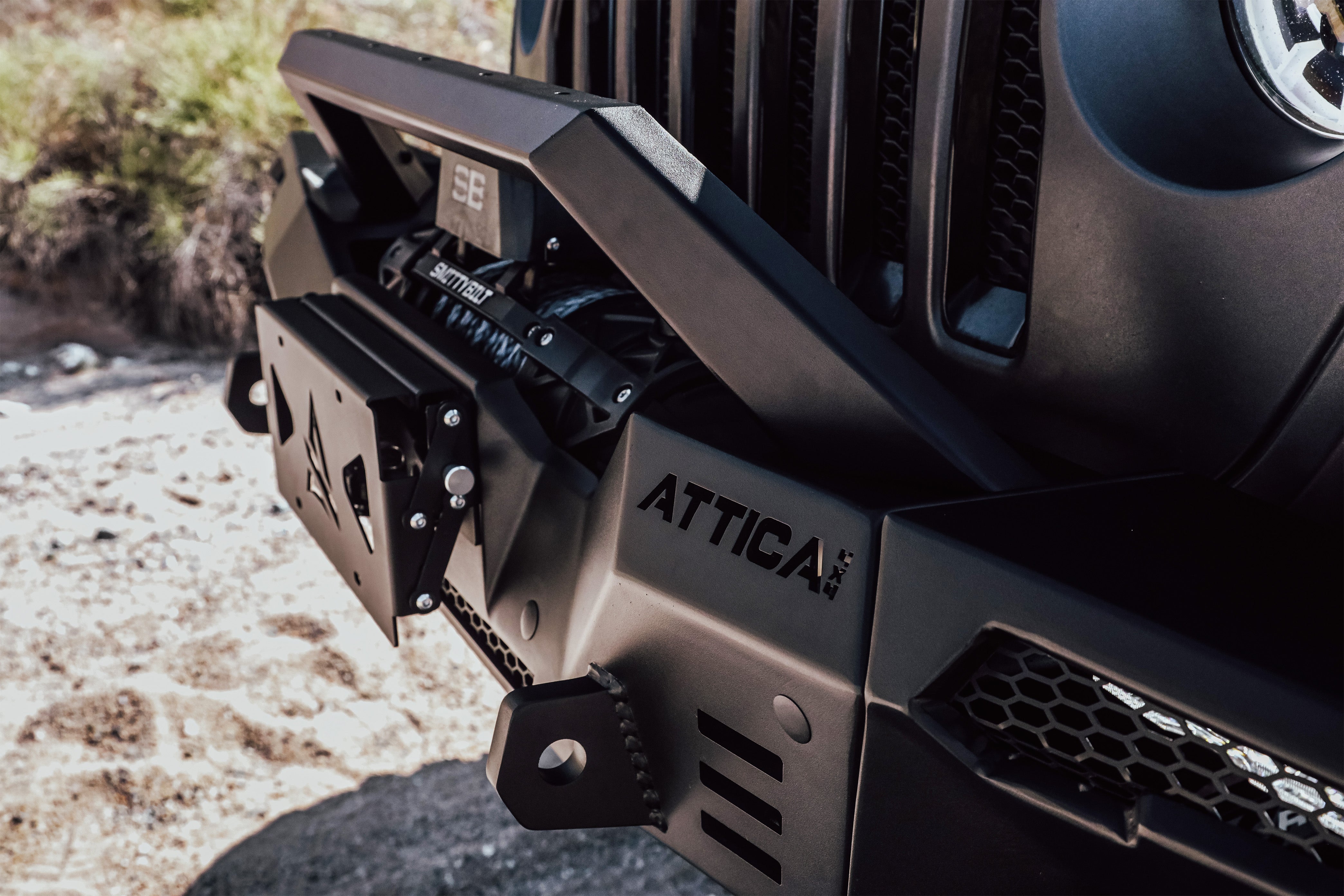 ATTICA 4x4 | Jeep Wrangler JL (2018-2024) Frontier Series Front Bumper (ATTJL01A110-BX)
