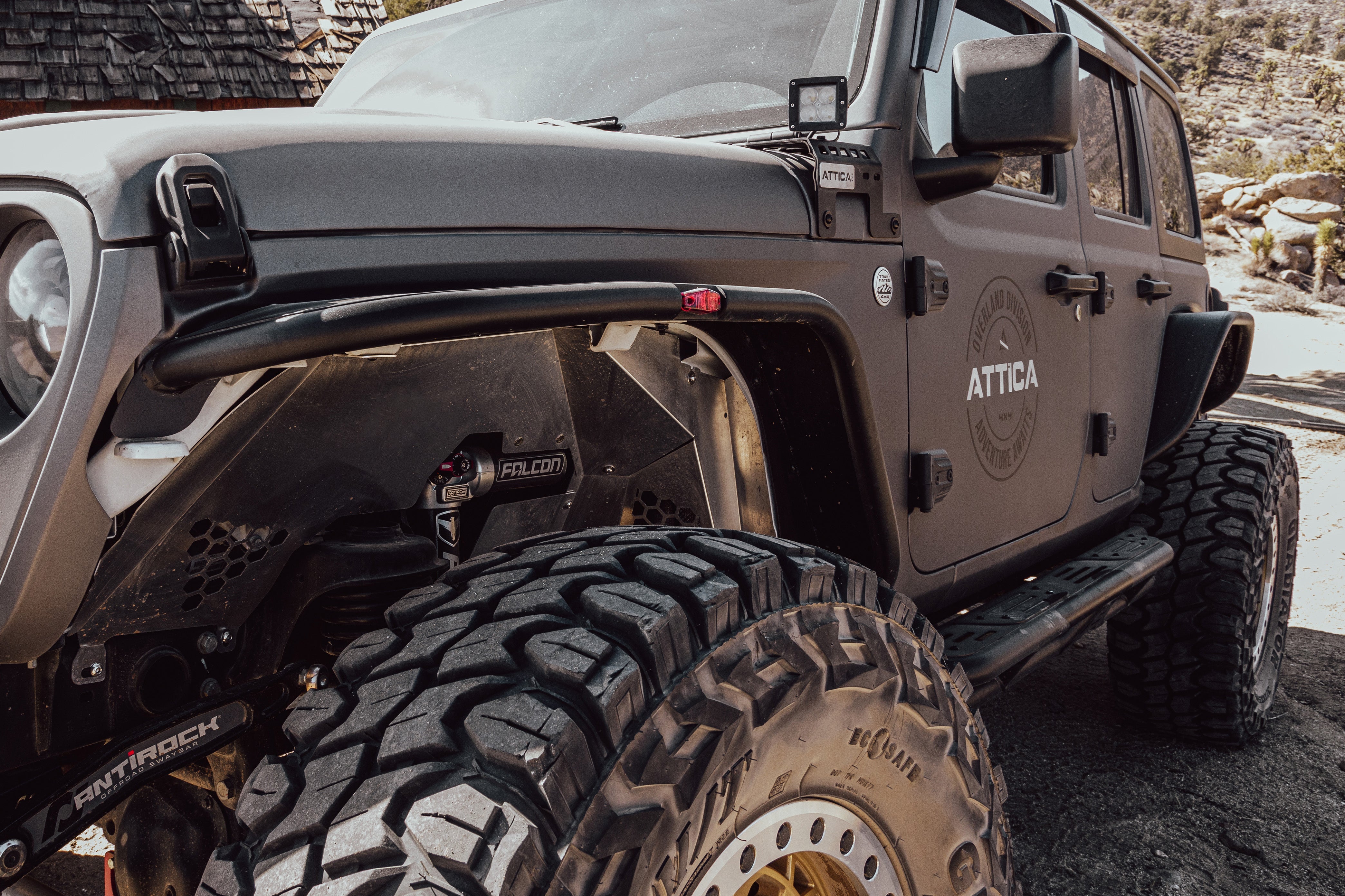 ATTICA 4x4 | Jeep Wrangler JL 2018-2023 Terra Series Inner Fenders Aluminum