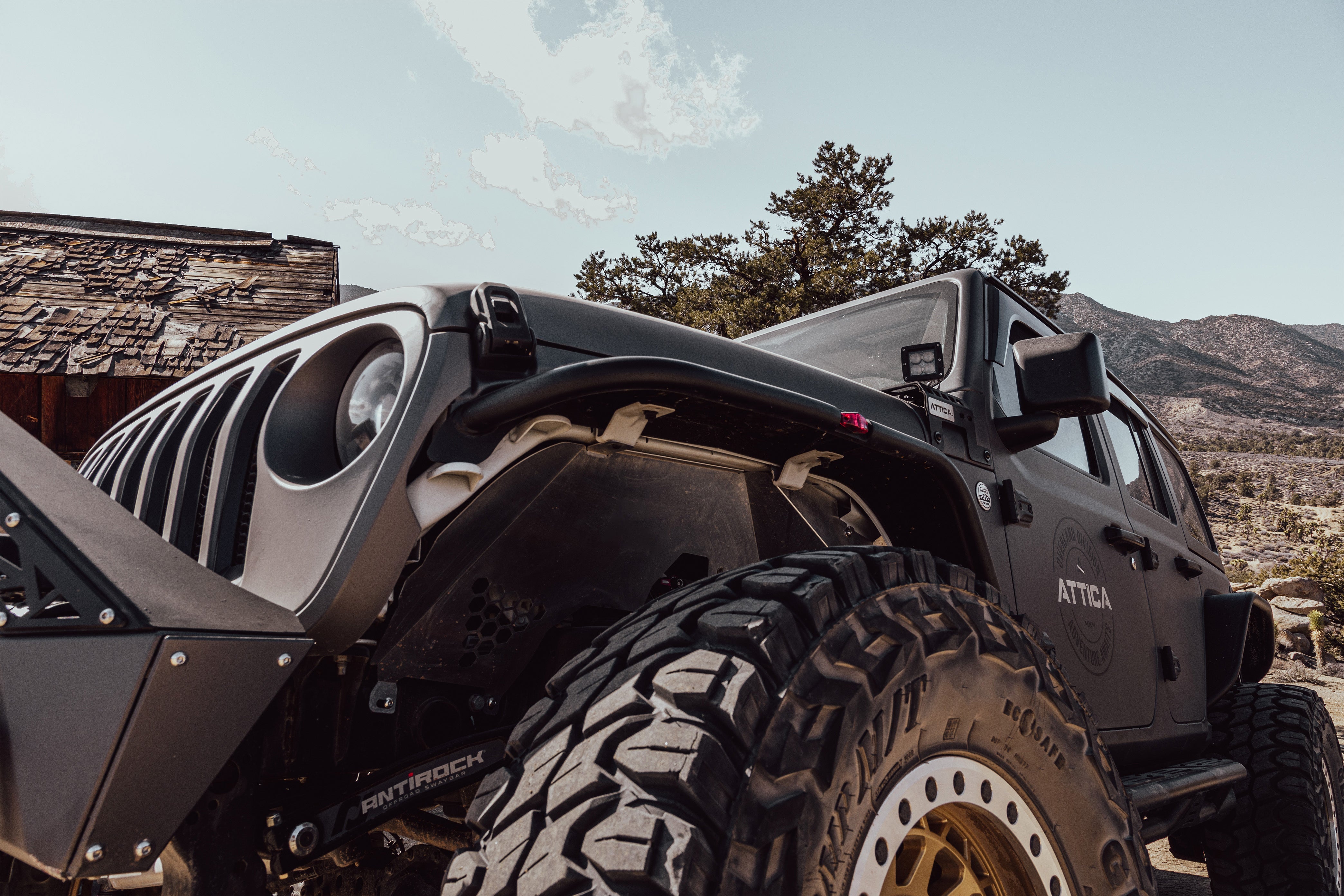 ATTICA 4x4 | Jeep Wrangler JL 2018-2023 Terra Series Inner Fenders Aluminum