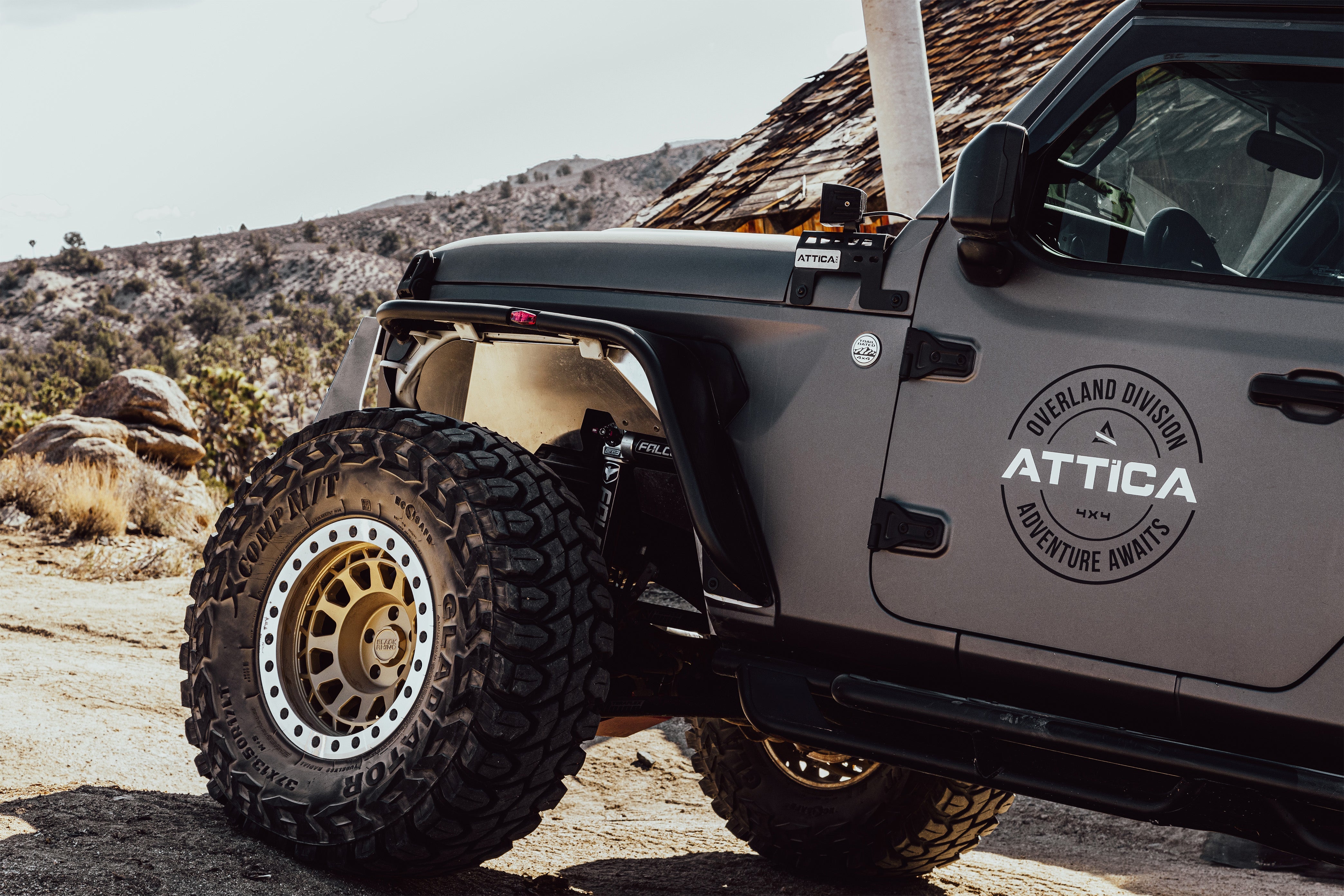 ATTICA 4x4 | Jeep Wrangler JL 2018-2023 Terra Series Inner Fenders Aluminum