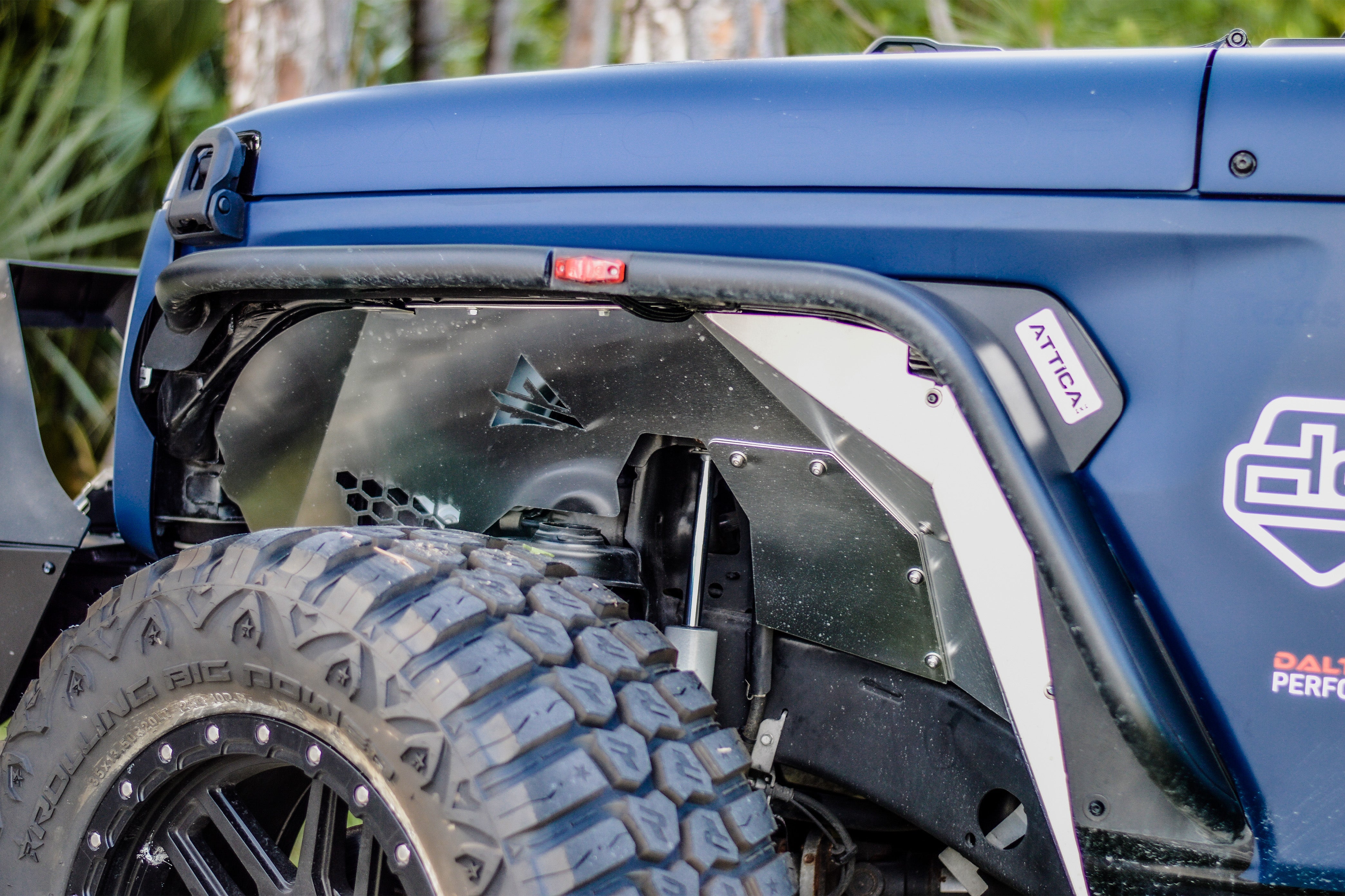 ATTICA 4x4 | Jeep Wrangler JL 2018-2023 Terra Series Inner Fenders Aluminum
