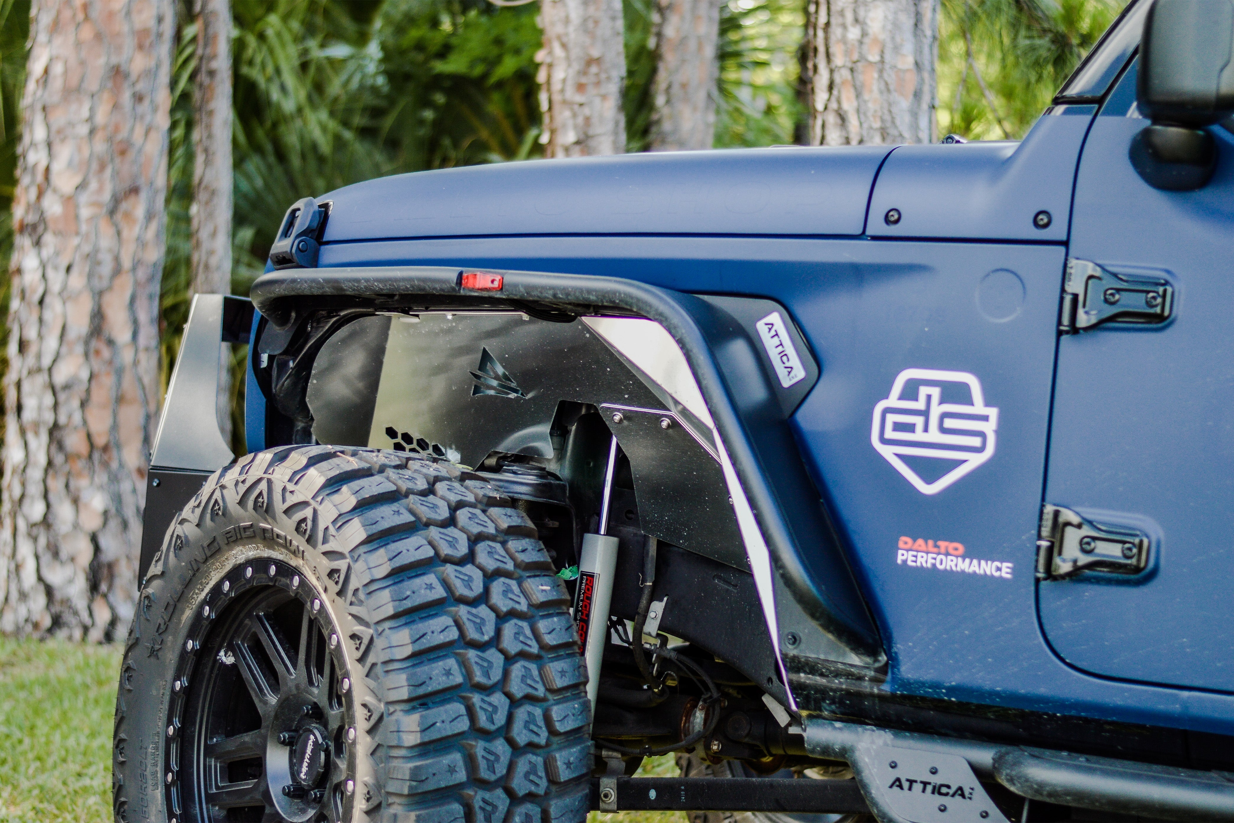 ATTICA 4x4 | Jeep Wrangler JL 2018-2023 Terra Series Inner Fenders Aluminum