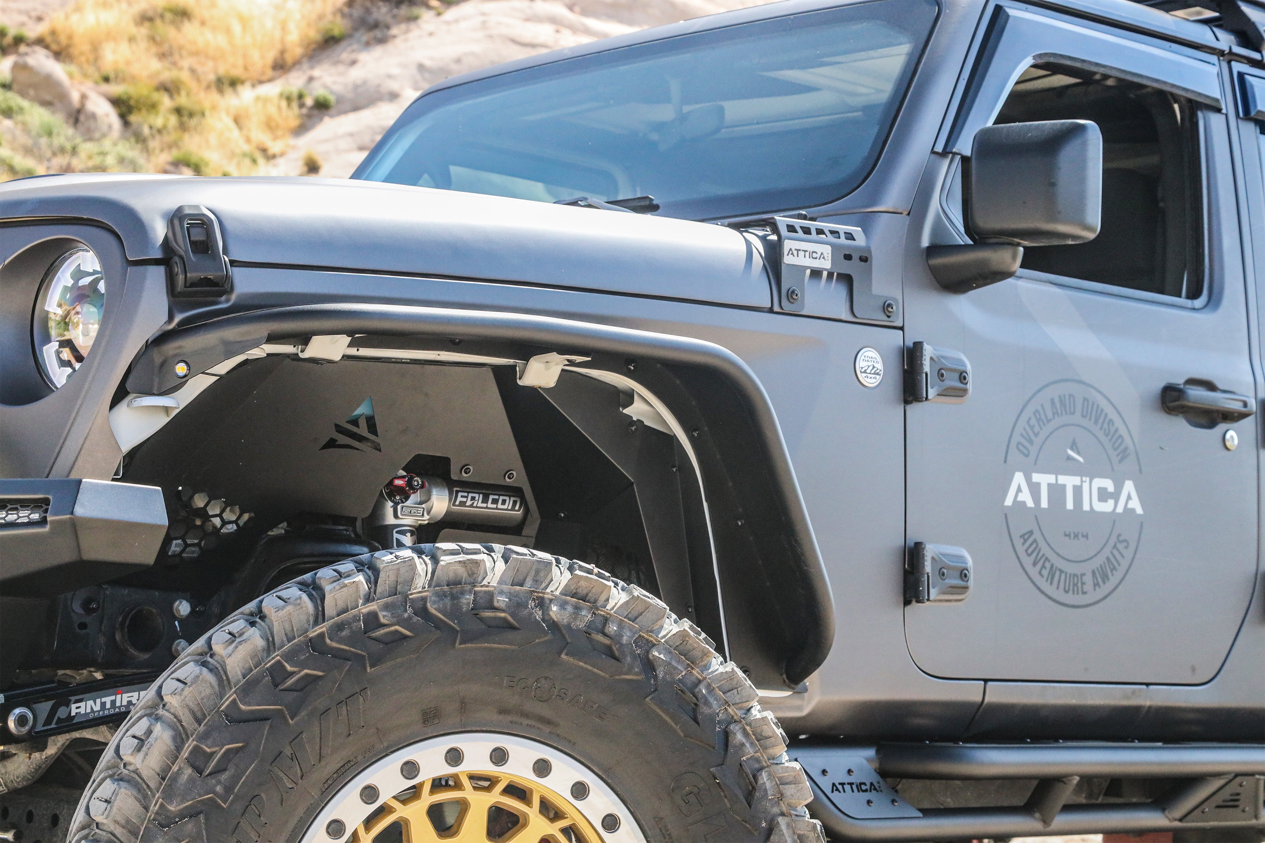 ATTICA 4x4 | Jeep Wrangler JL (2018-2024) Terra Series Inner Fenders (ATTJL01G106-BX)