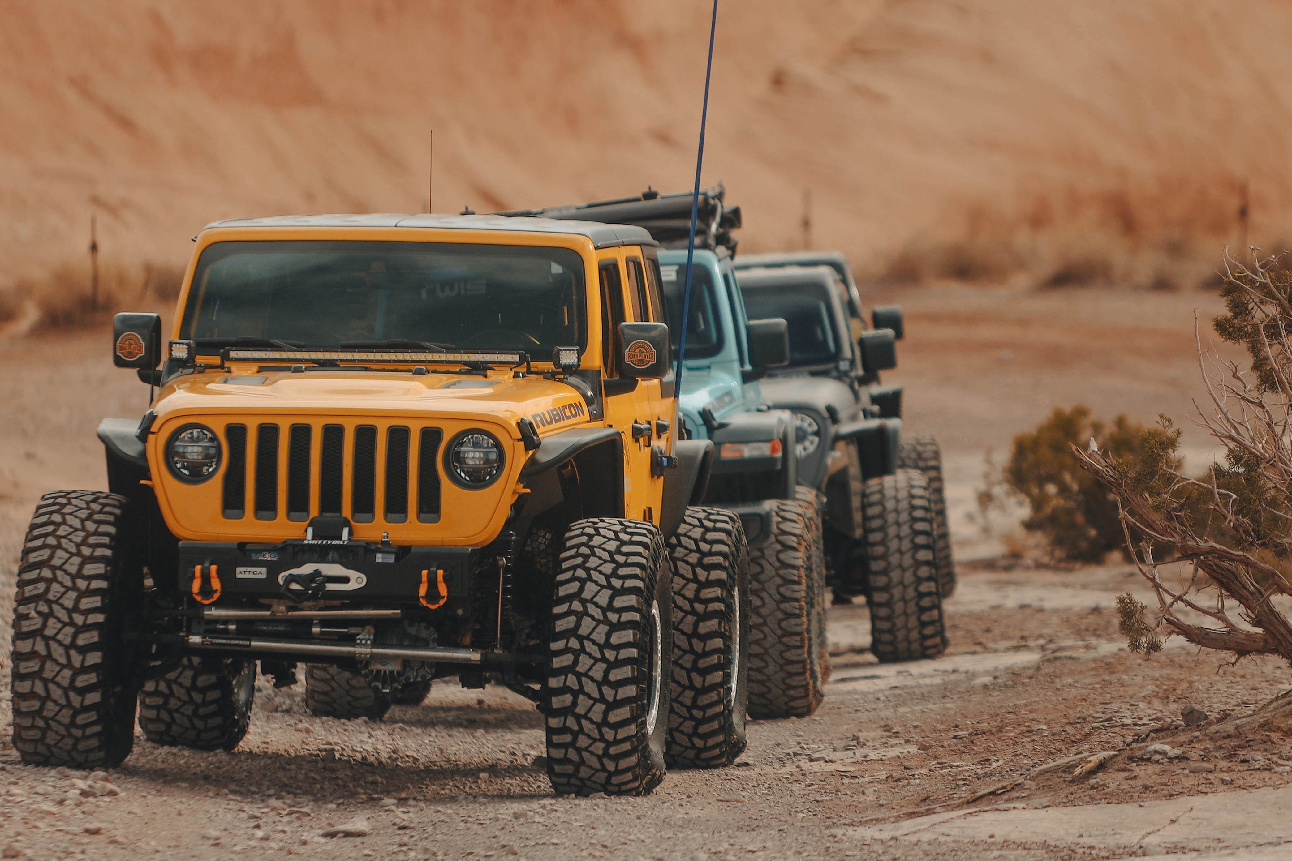 ATTICA 4x4 | Jeep Wrangler JL (2018-2024) Terra Series Front Fender Flares High (ATTJL01H106-BX-F)