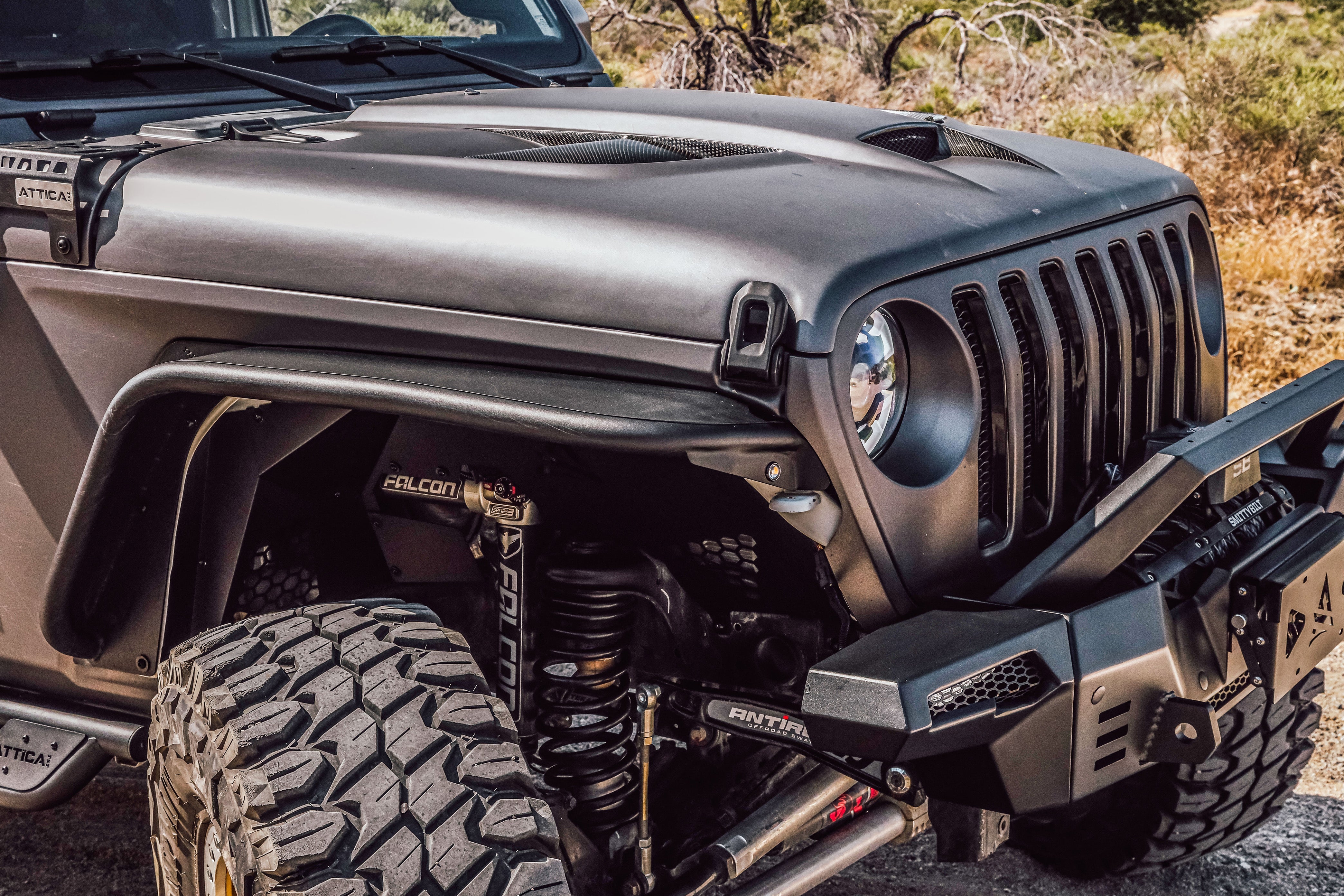 ATTICA 4x4 | Jeep Wrangler JL (2018-2024) Terra Series Front Fender Flares (TTJL01H107-BX-F)