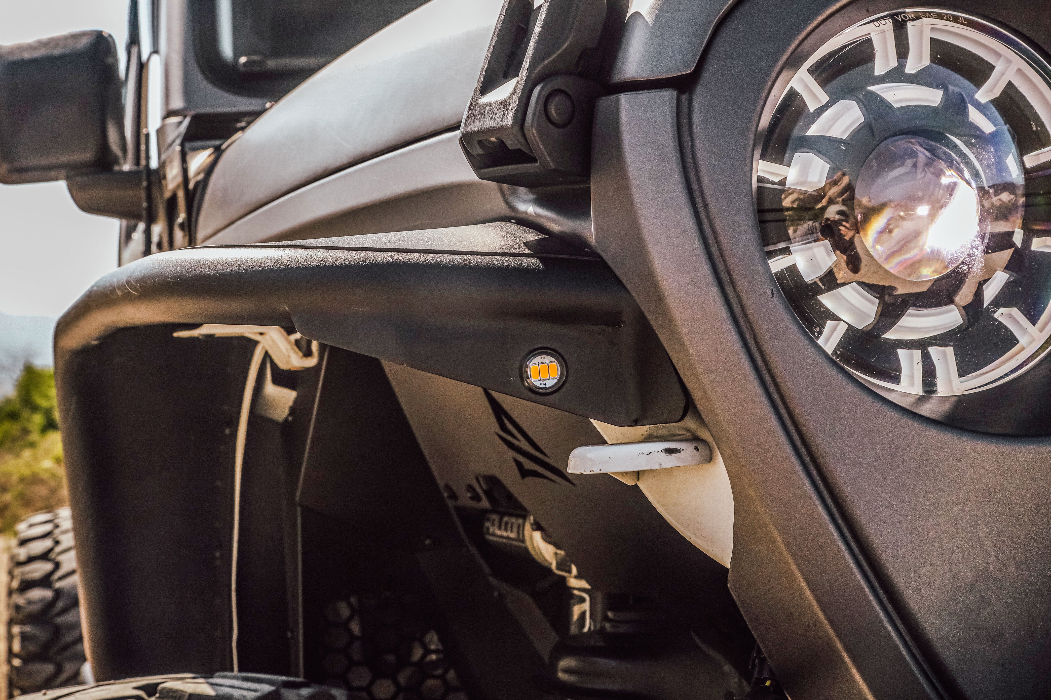 ATTICA 4x4 | Jeep Wrangler JL (2018-2024) Terra Series Front Fender Flares (TTJL01H107-BX-F)