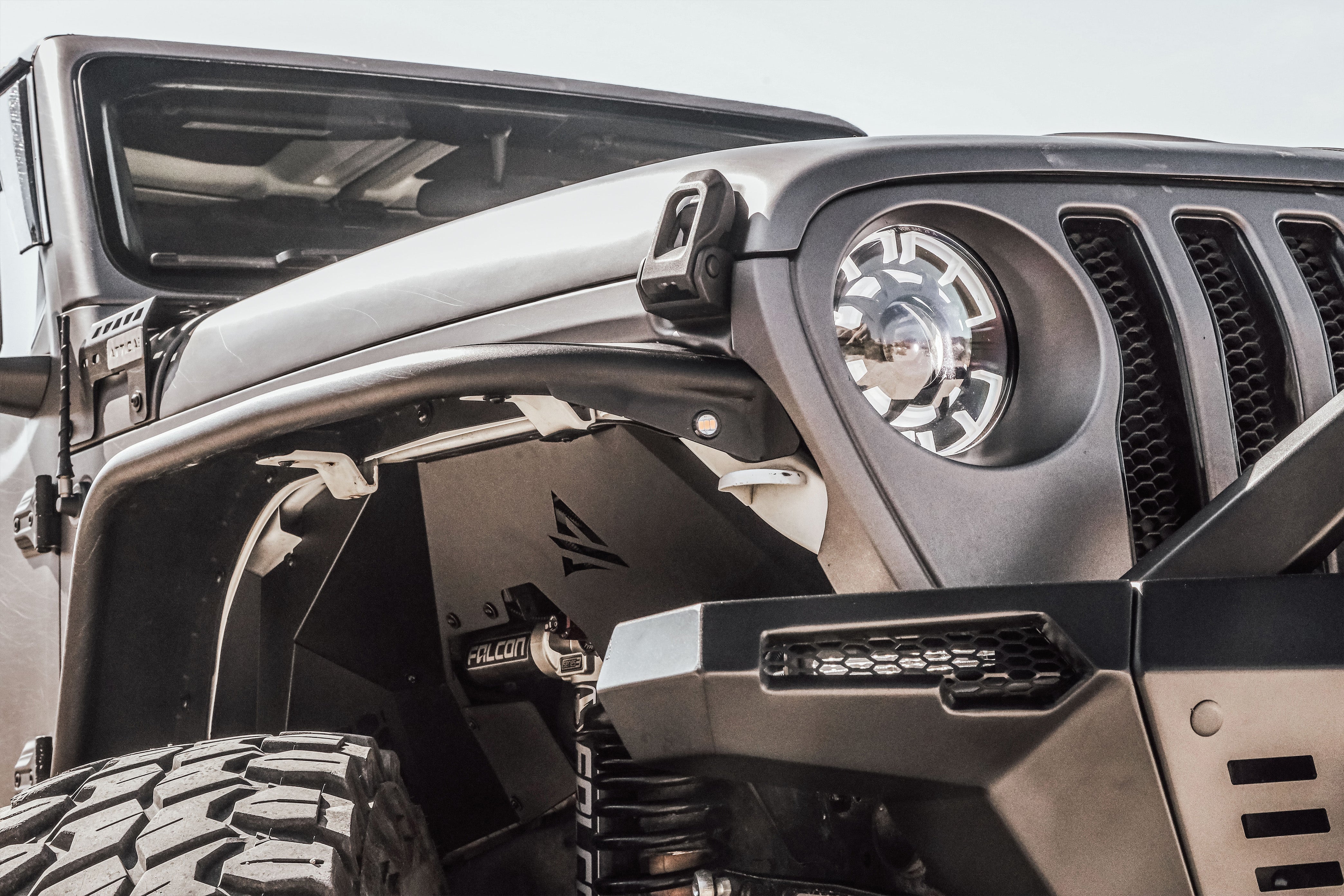 ATTICA 4x4 | Jeep Wrangler JL (2018-2024) Terra Series Front Fender Flares (TTJL01H107-BX-F)