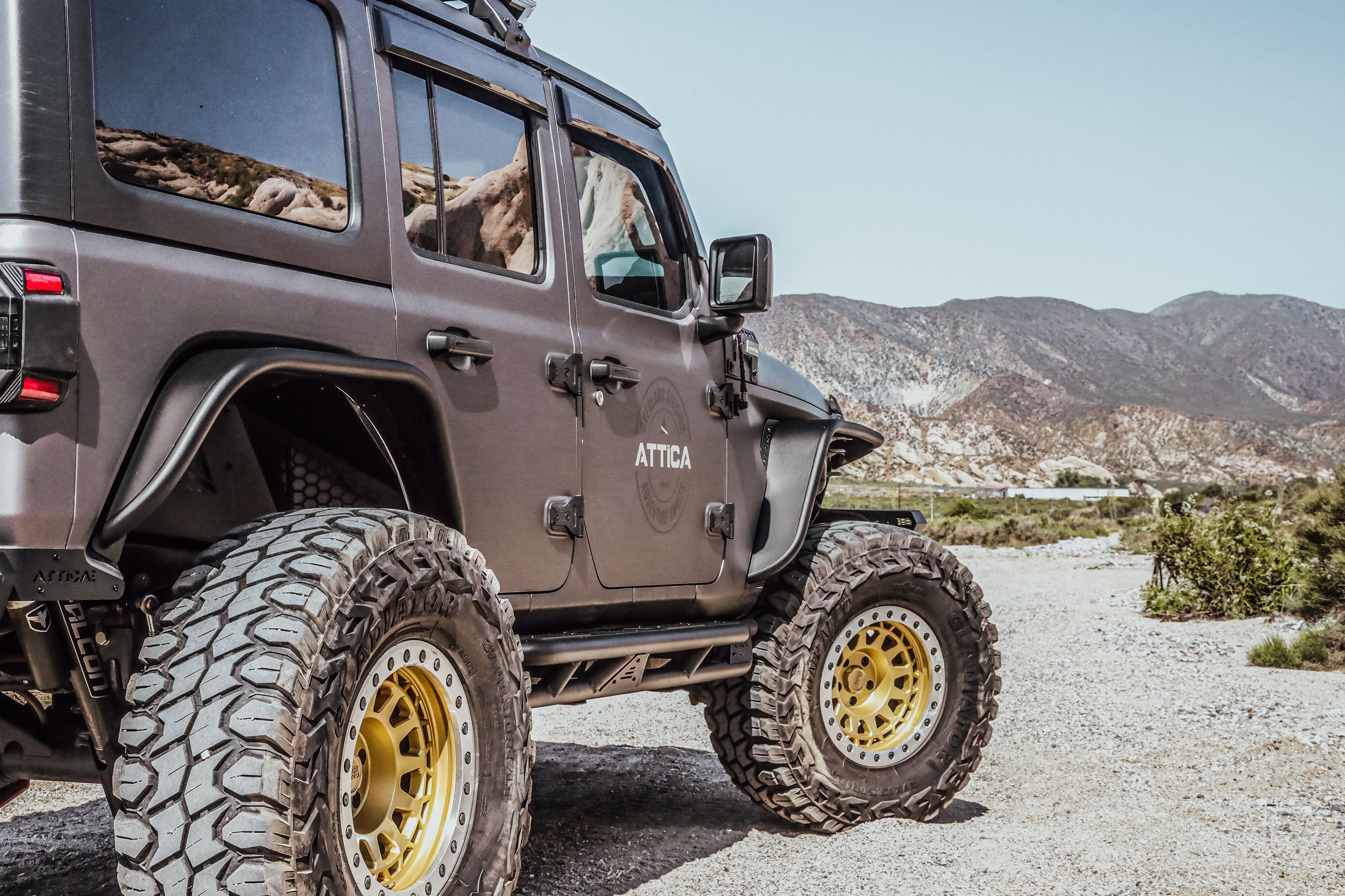 ATTICA 4x4 | Jeep Wrangler JL 2018-2023 Terra Series Rear Fender Flares