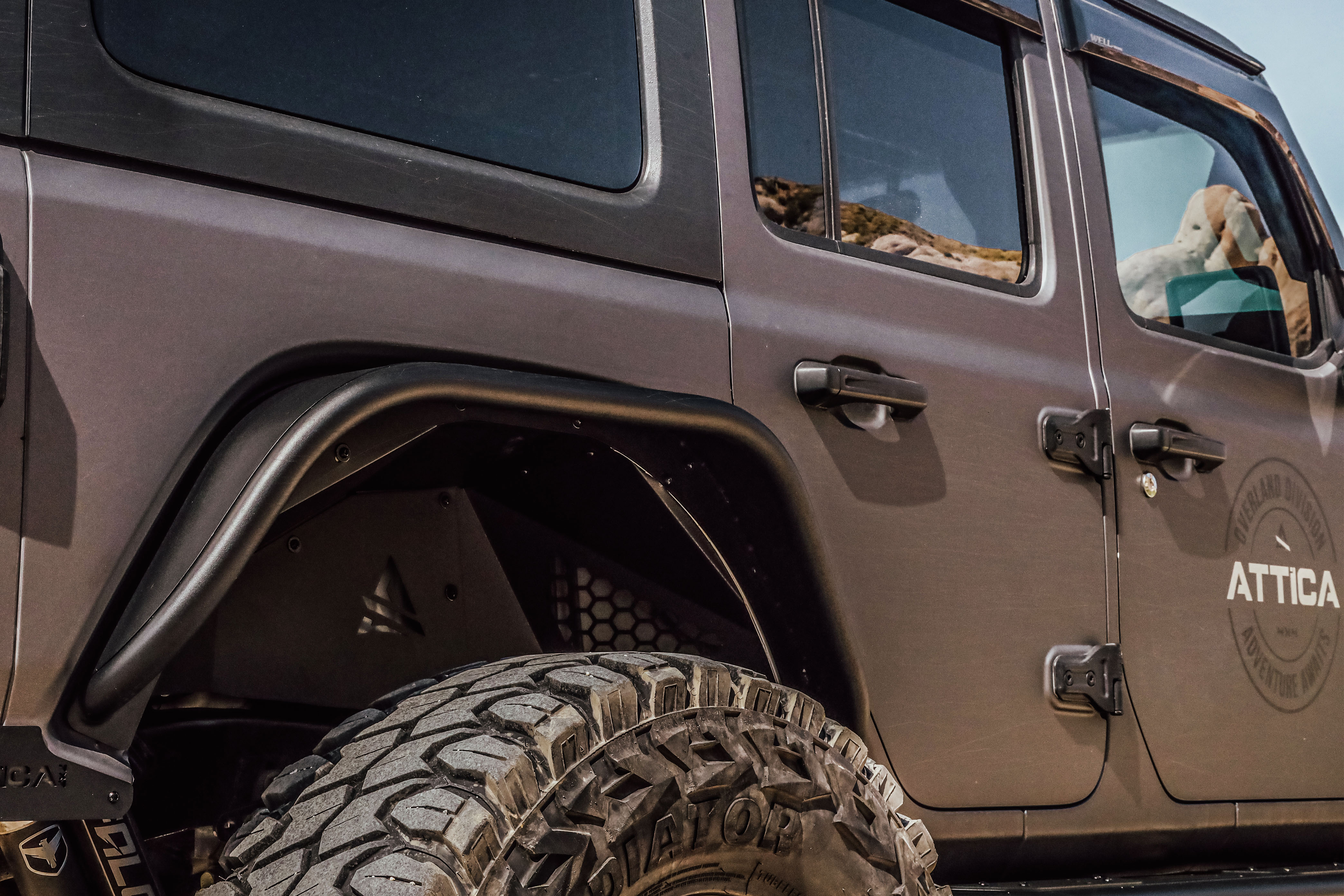 ATTICA 4x4 | Jeep Wrangler JL 2018-2023 Terra Series Rear Fender Flares