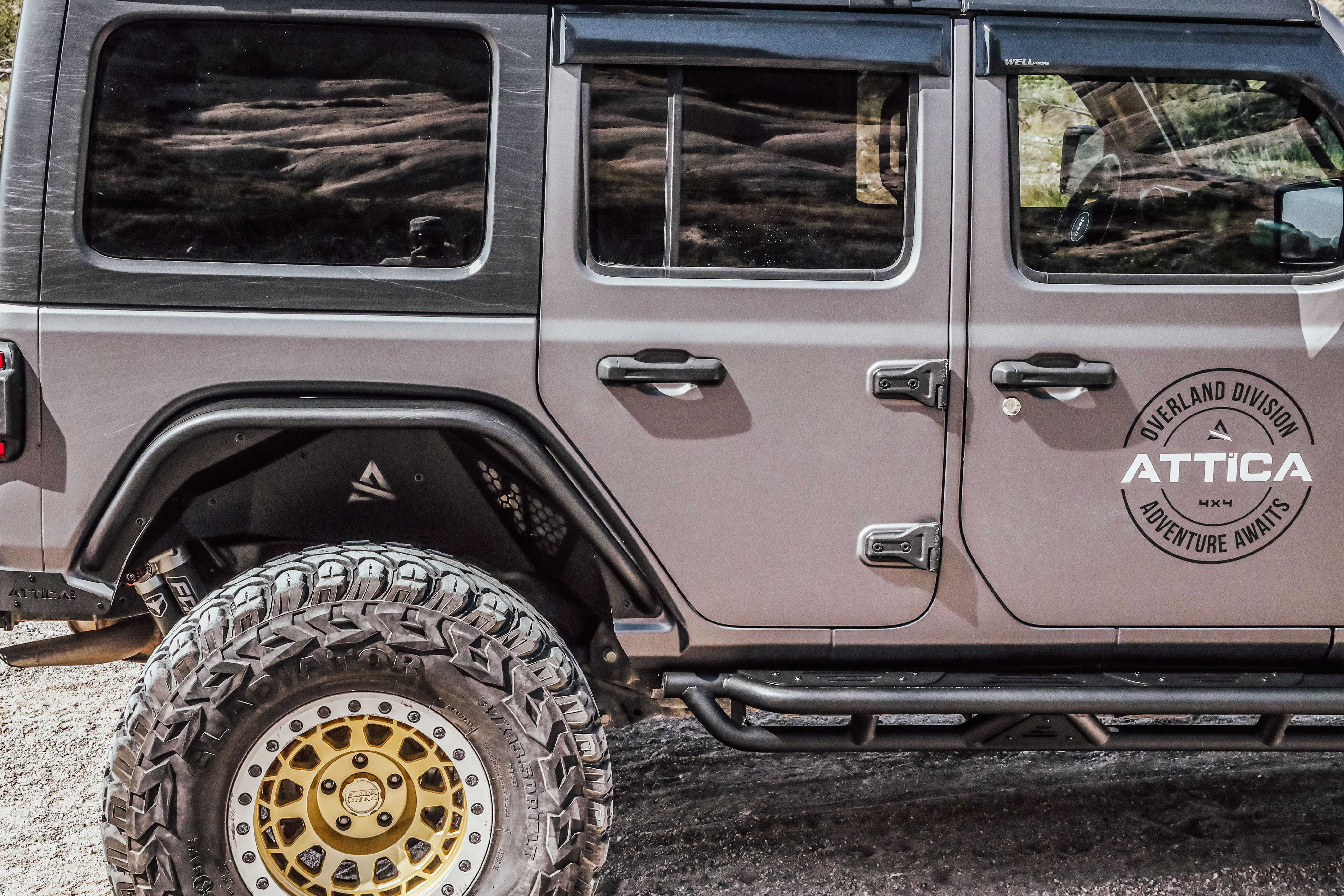 ATTICA 4x4 | Jeep Wrangler JL 2018-2023 Terra Series Rear Fender Flares