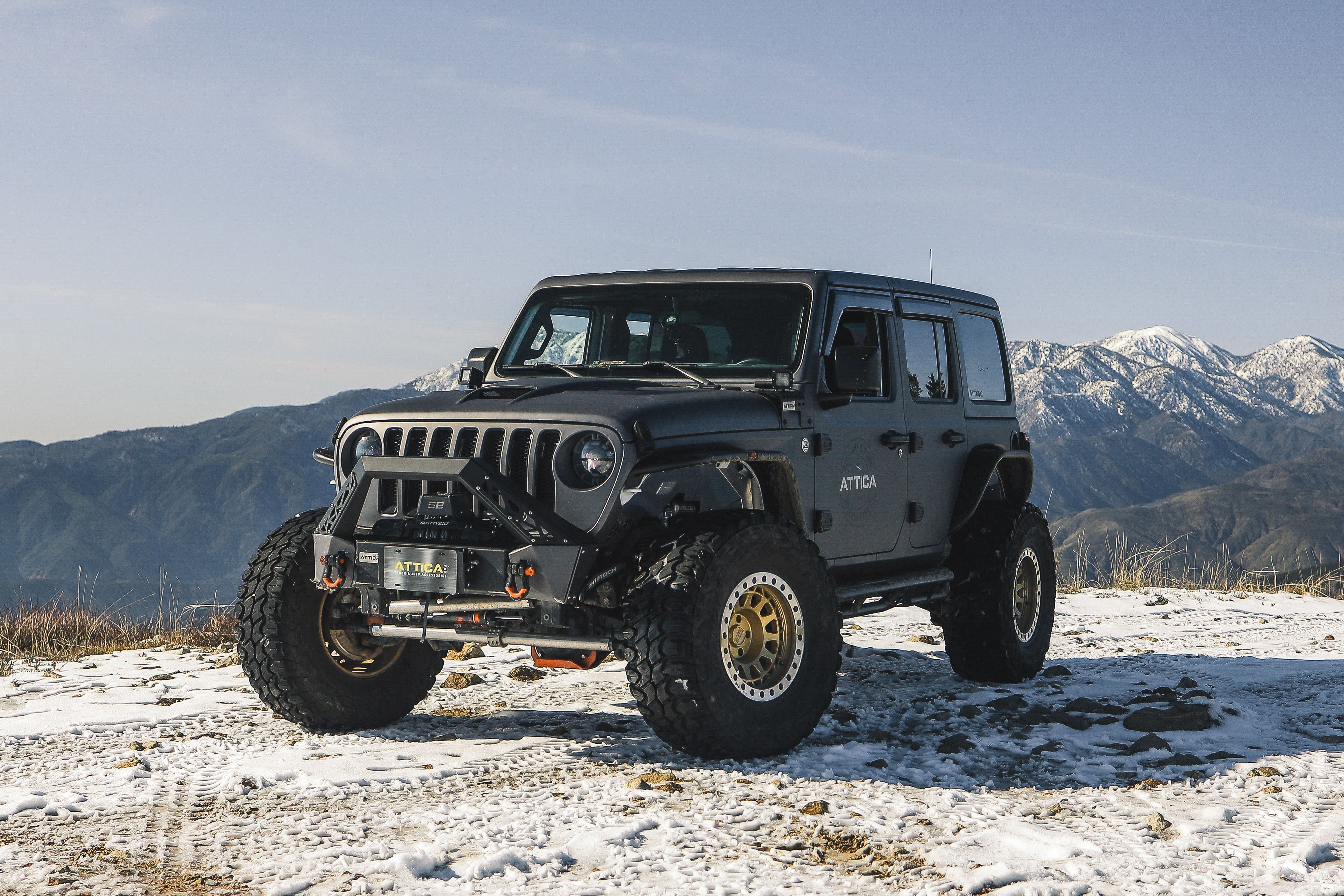 ATTICA 4x4 | Jeep Wrangler JL (2018-2024) Terra Series Side Steps (ATTJL02C109-BX)