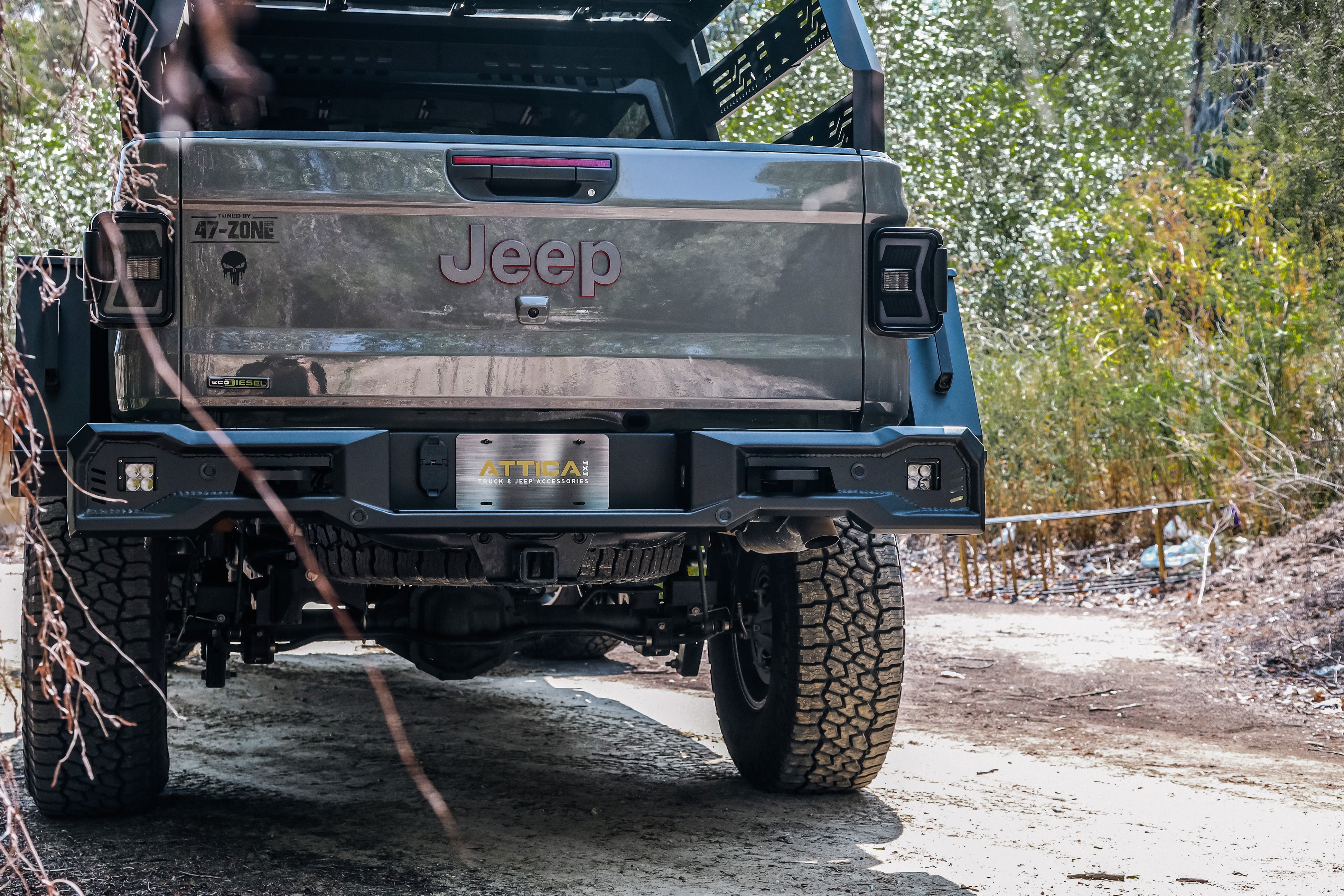 ATTICA 4x4 | Jeep Gladiator JT (2020-2024) Frontier Series Rear Bumper (ATTJT01B103-BX)