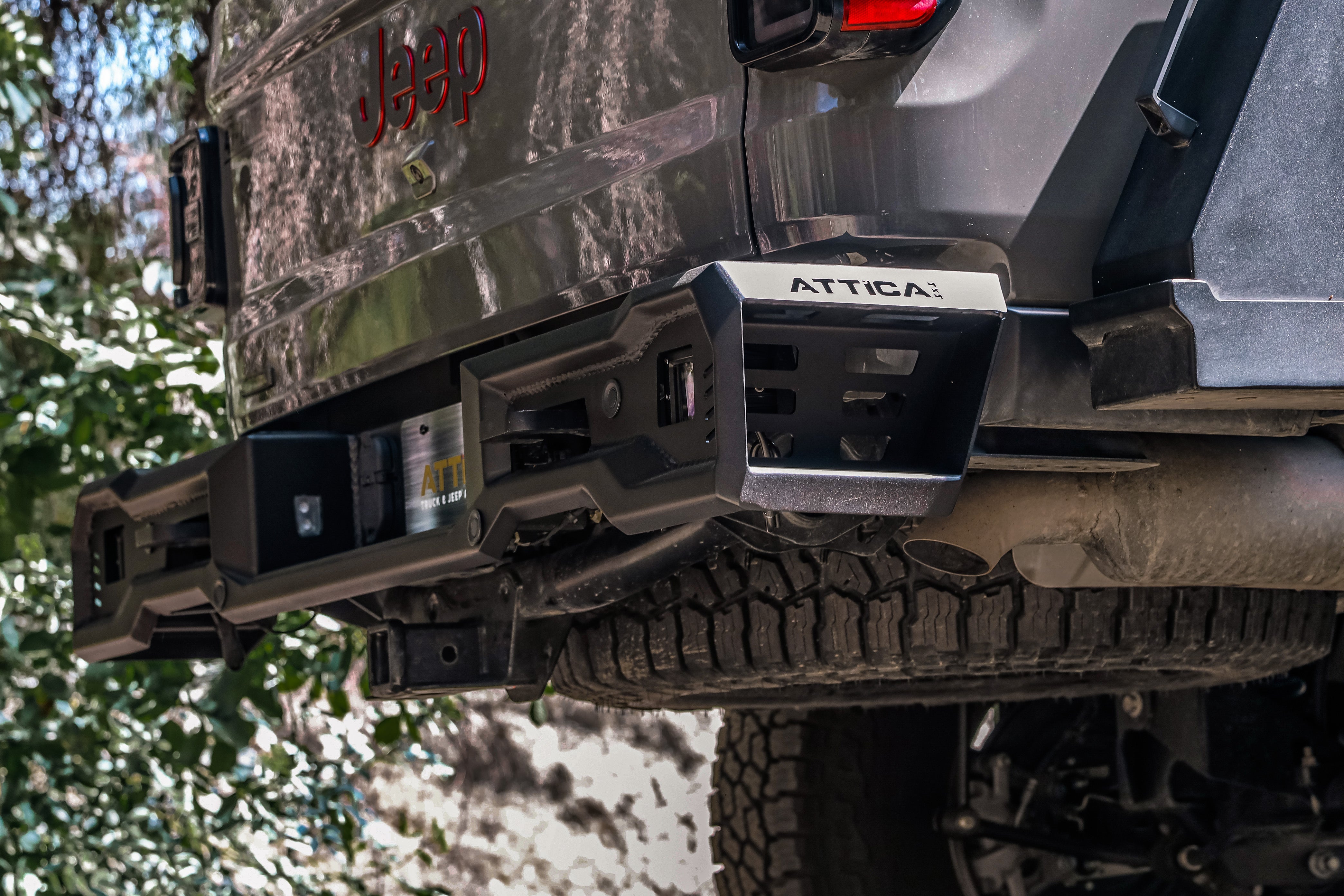 ATTICA 4x4 | Jeep Gladiator JT (2020-2024) Frontier Series Rear Bumper (ATTJT01B103-BX)