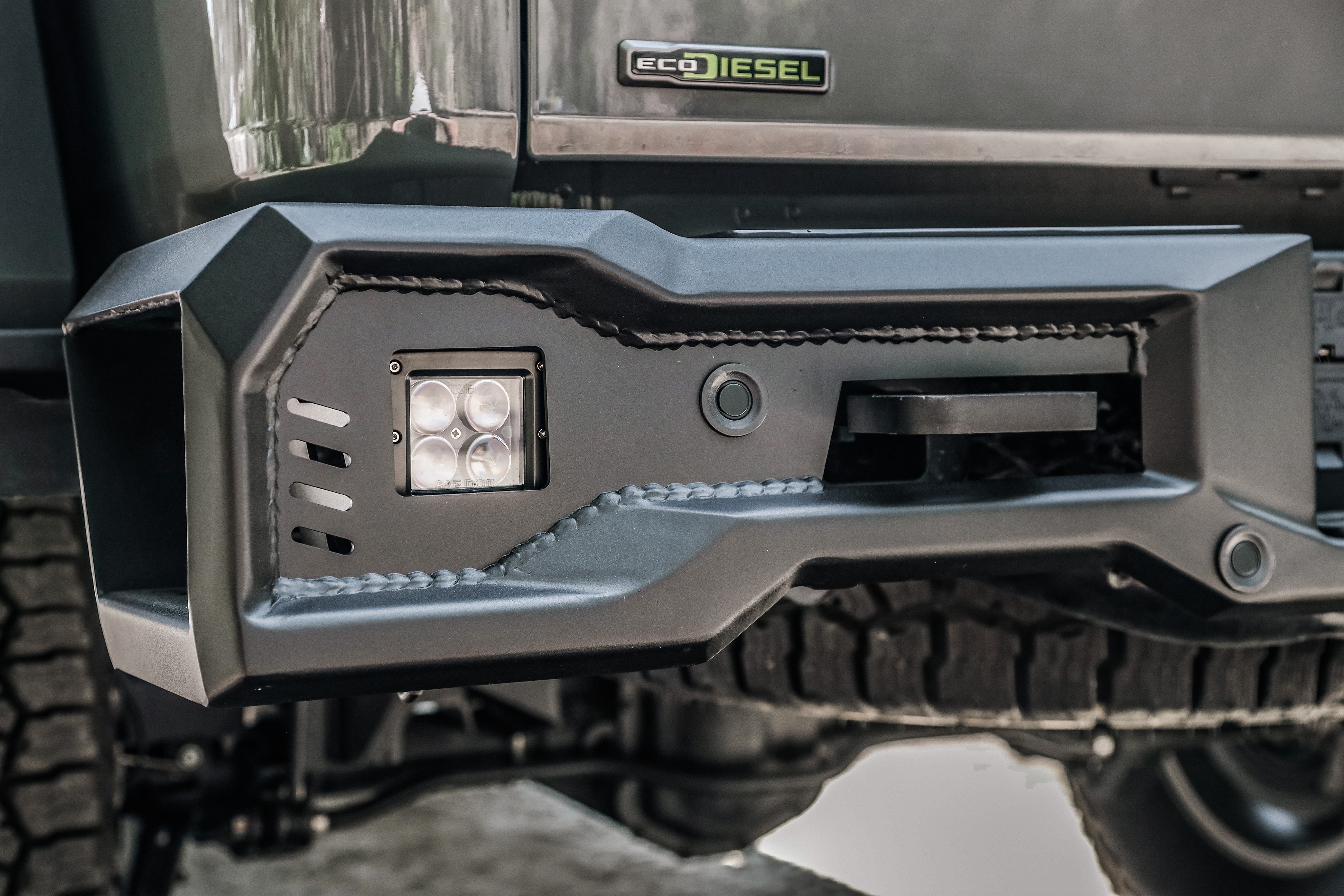 ATTICA 4x4 | Jeep Gladiator JT (2020-2024) Frontier Series Rear Bumper (ATTJT01B103-BX)