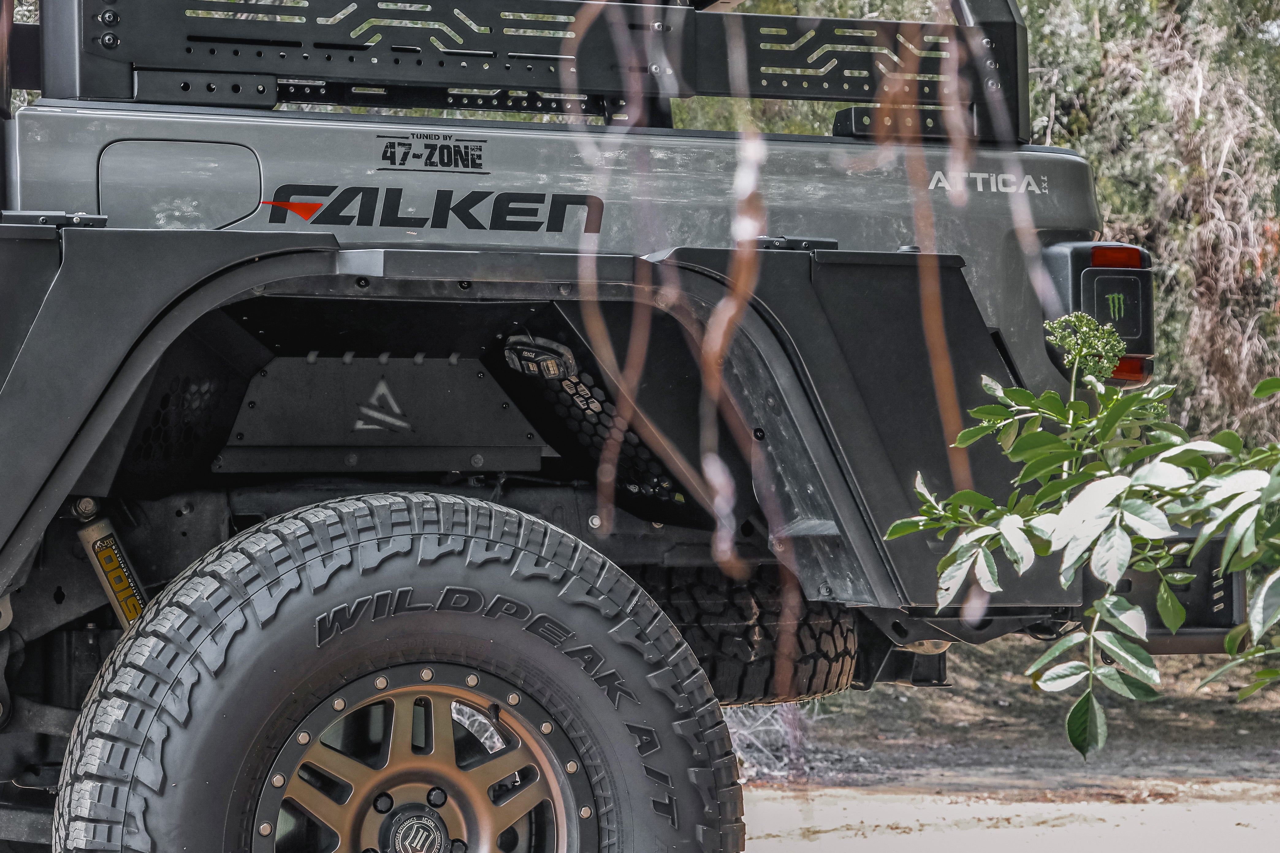ATTICA 4x4 | Jeep Gladiator JT 2019-2023 Frontier Series Inner Fenders