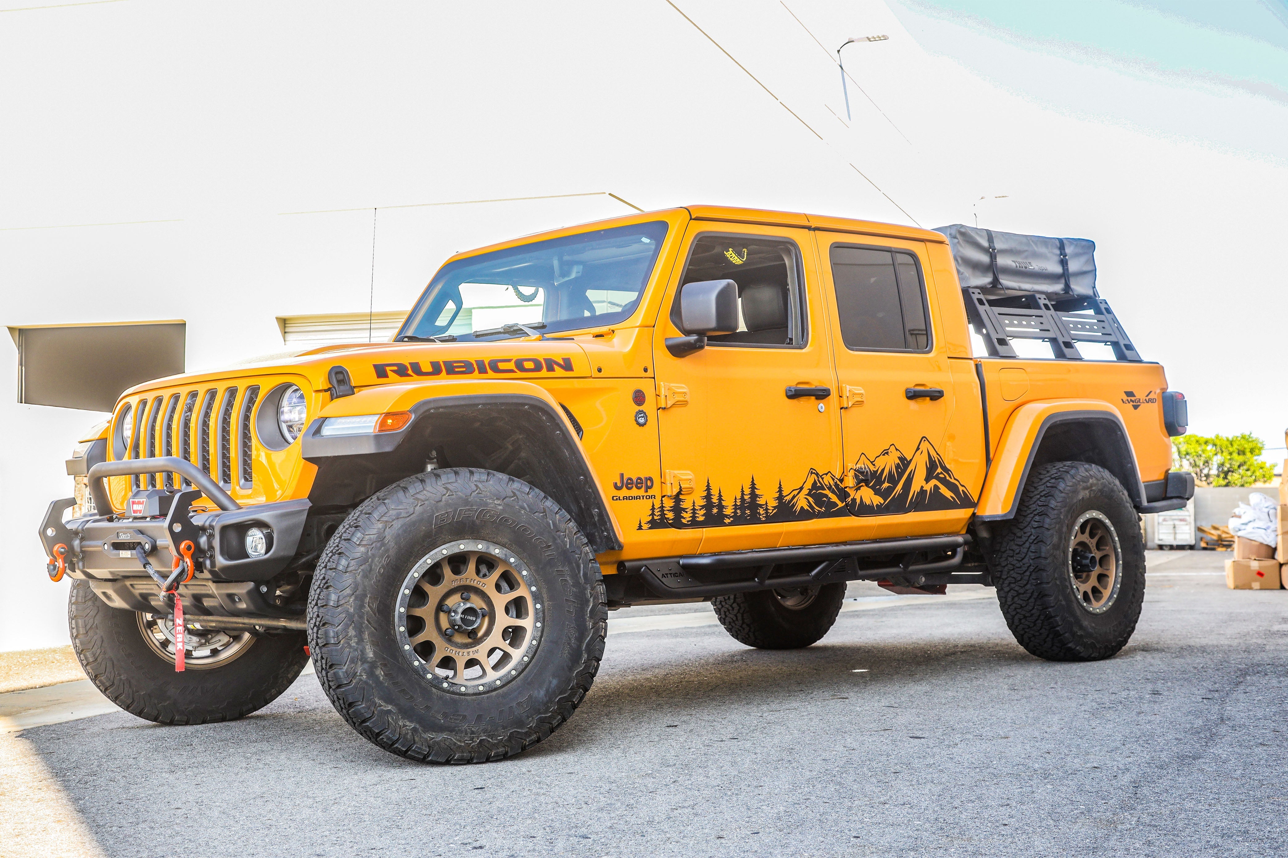 ATTICA 4x4 | Jeep Gladiator JT 2019-2023 Terra Series Side Steps