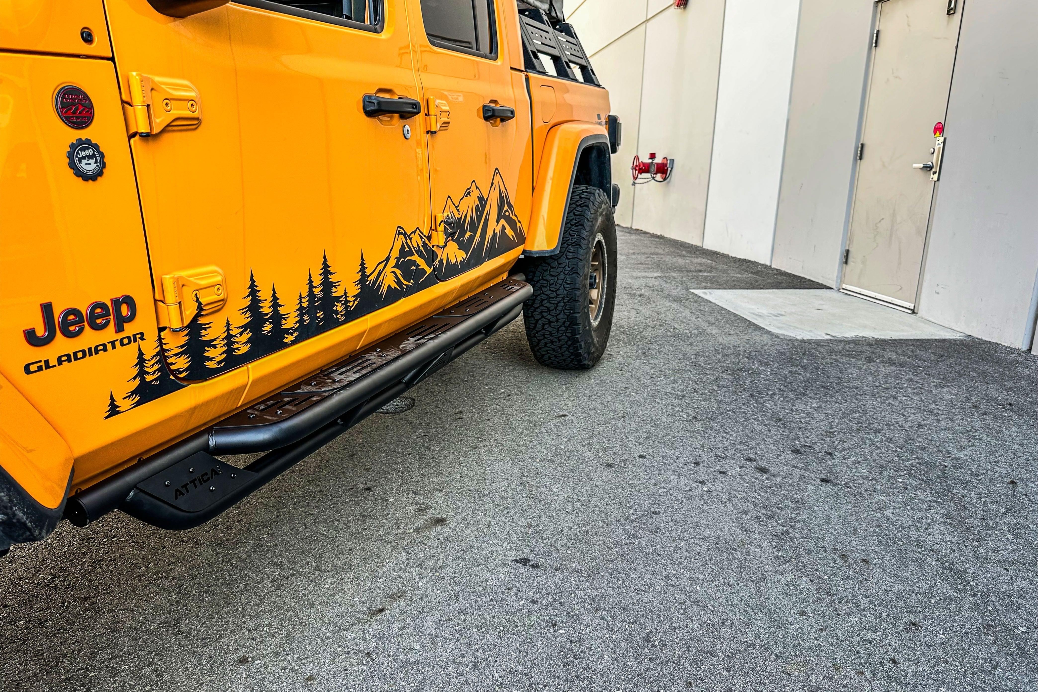 ATTICA 4x4 | Jeep Gladiator JT 2019-2023 Terra Series Side Steps