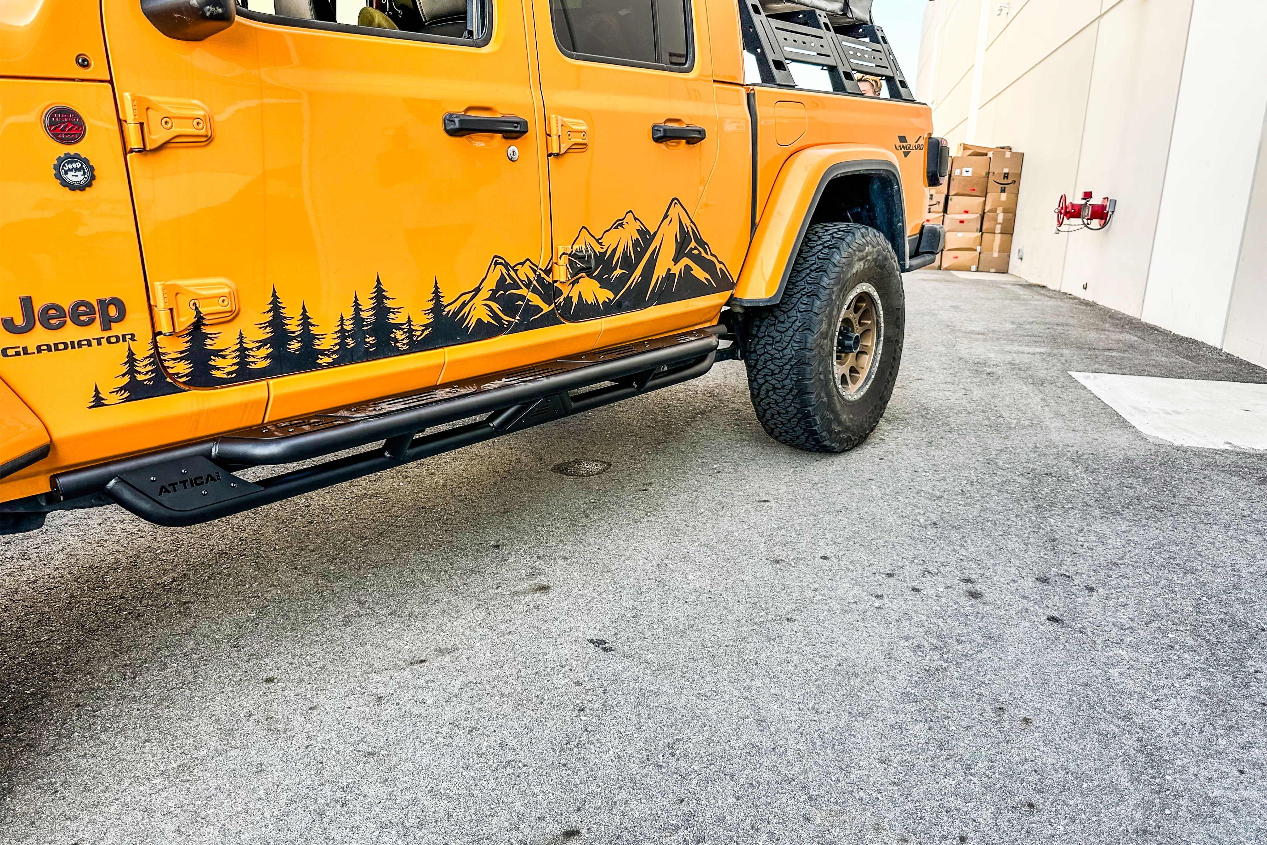 ATTICA 4x4 | Jeep Gladiator JT 2019-2023 Terra Series Side Steps