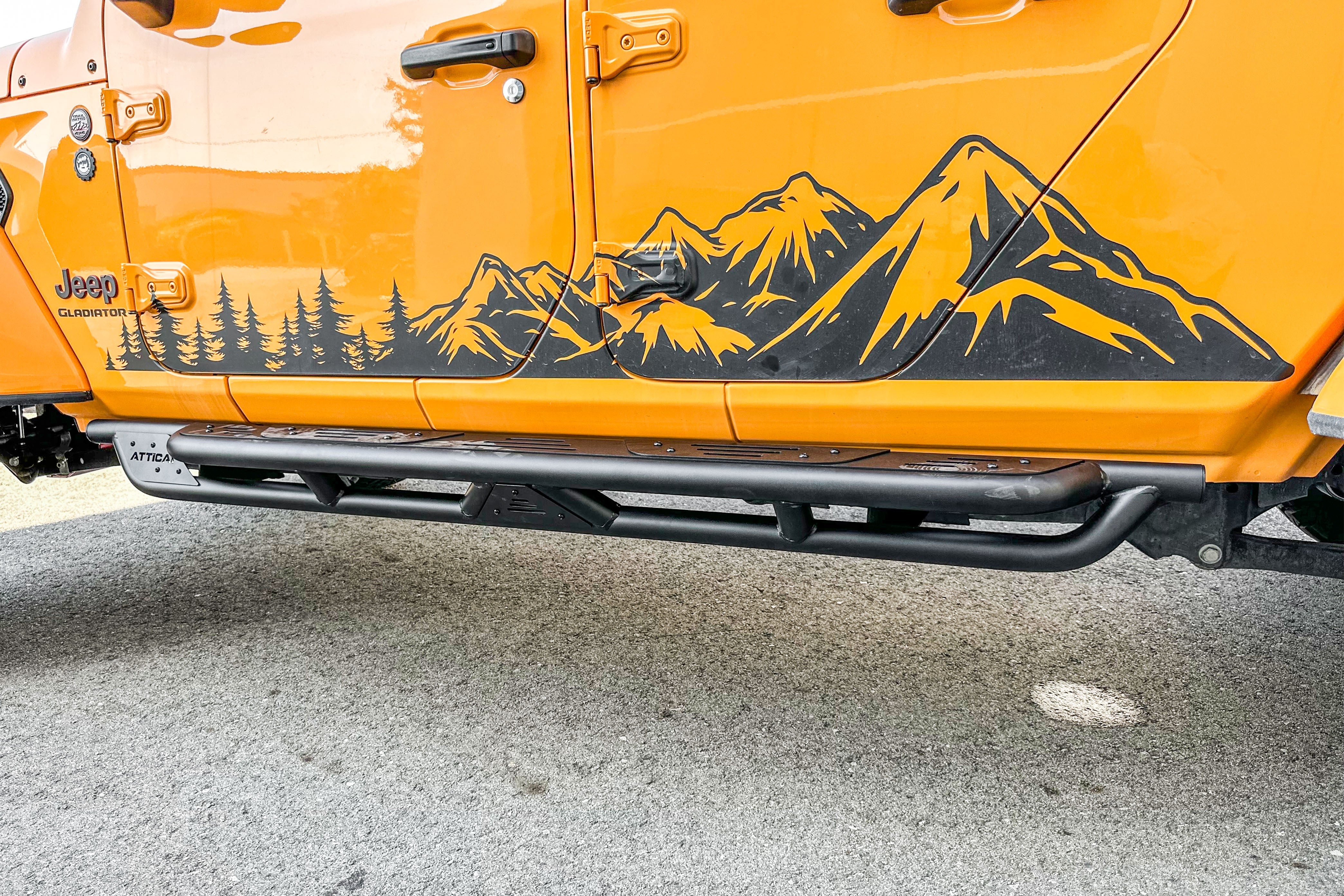 ATTICA 4x4 | Jeep Gladiator JT 2019-2023 Terra Series Side Steps