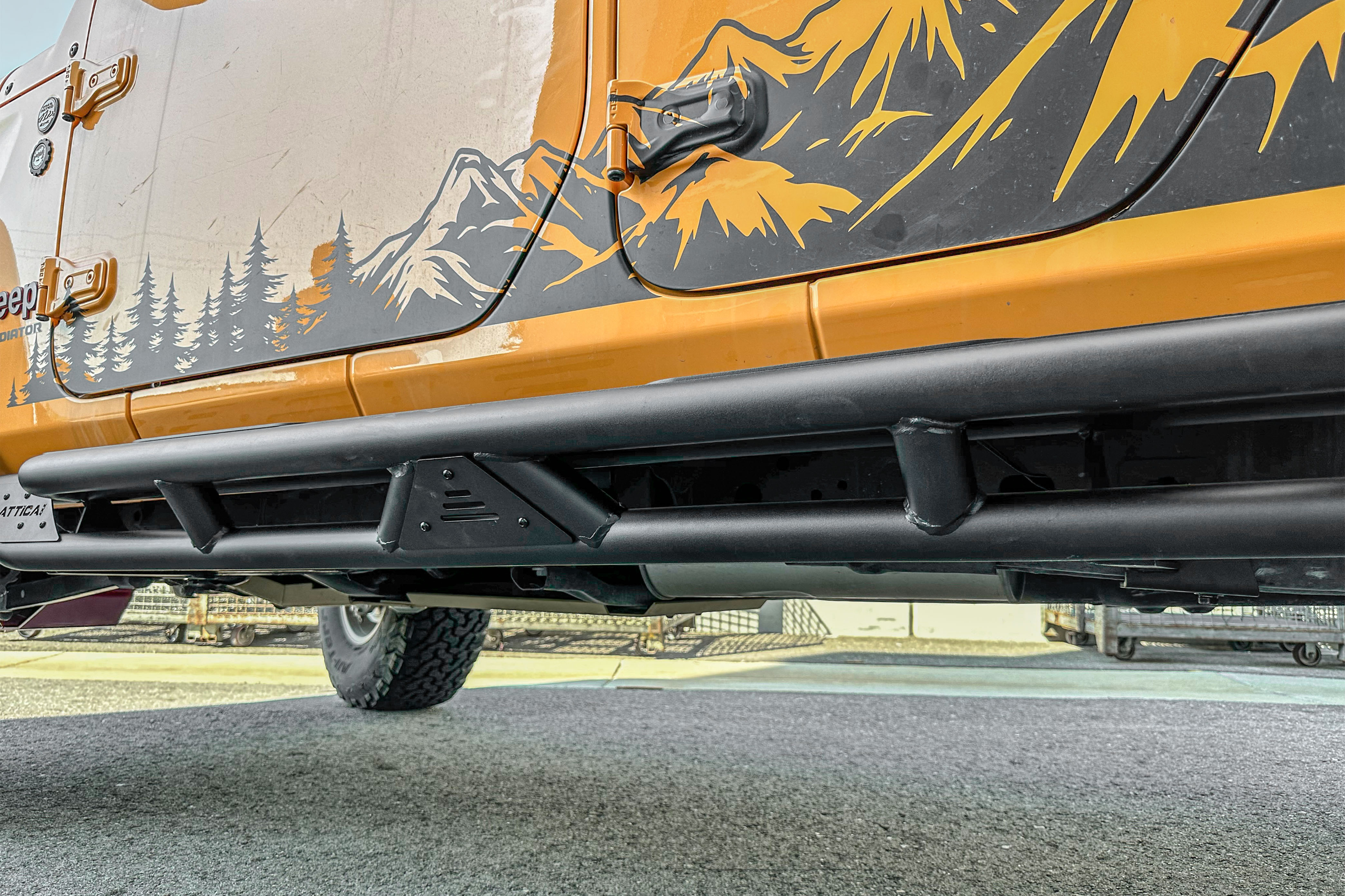 ATTICA 4x4 | Jeep Gladiator JT 2019-2023 Terra Series Side Steps