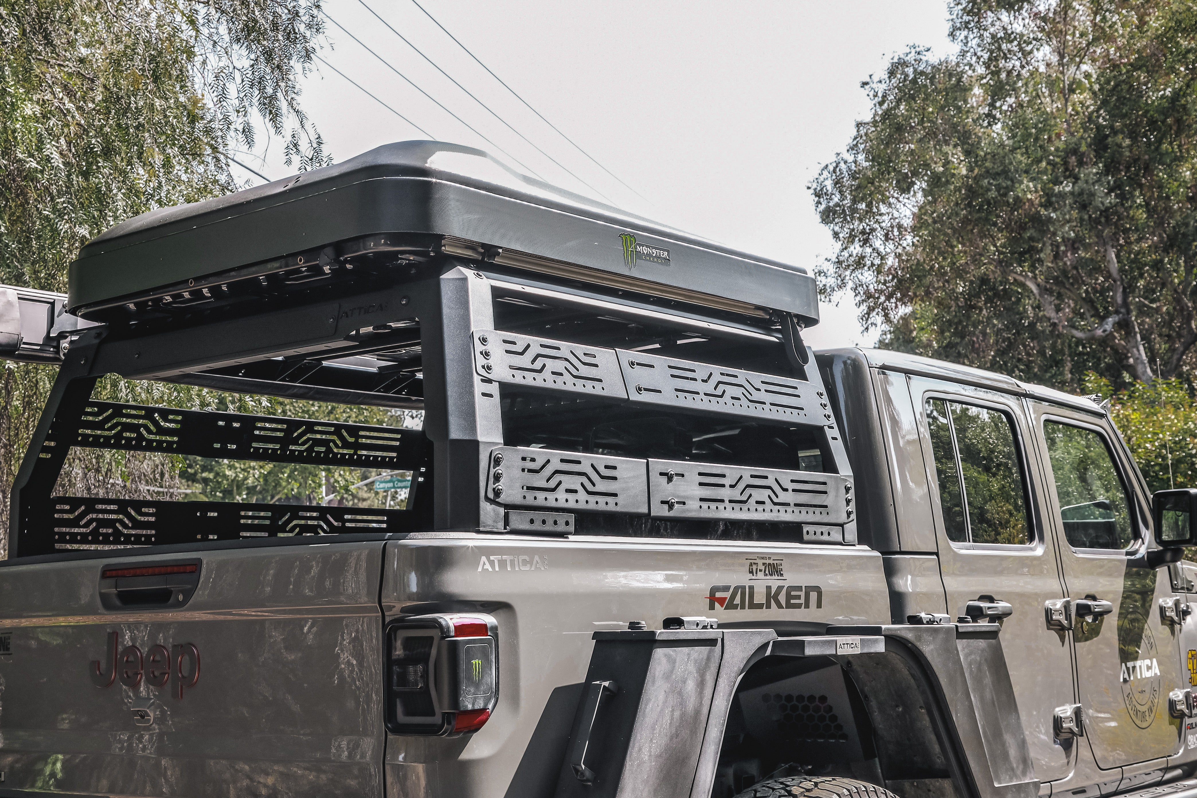 ATTICA 4x4 | Jeep Gladiator JT 2019-2023 Frontier Series Bed Rack