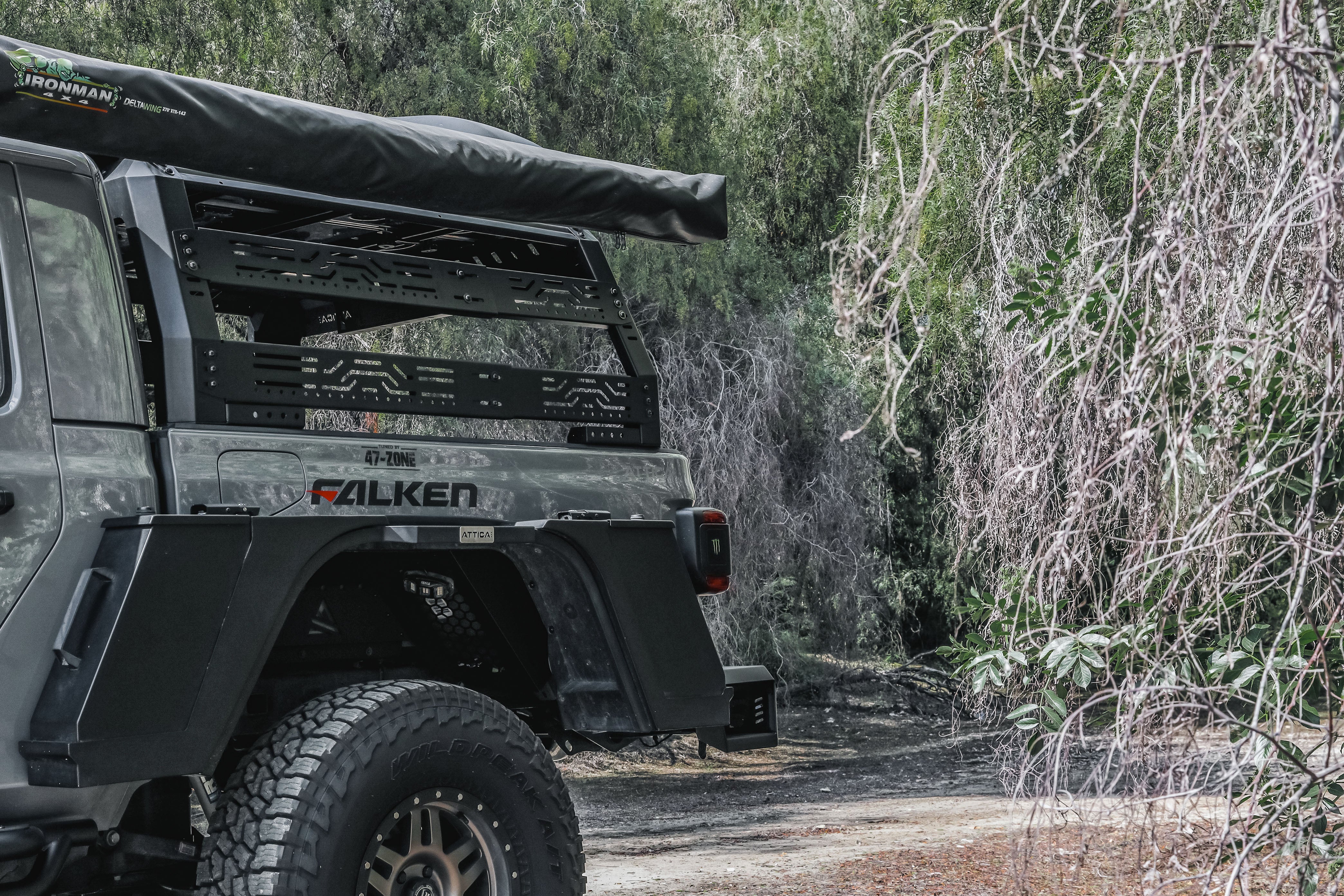ATTICA 4x4 | Jeep Gladiator JT 2019-2023 Frontier Series Bed Rack