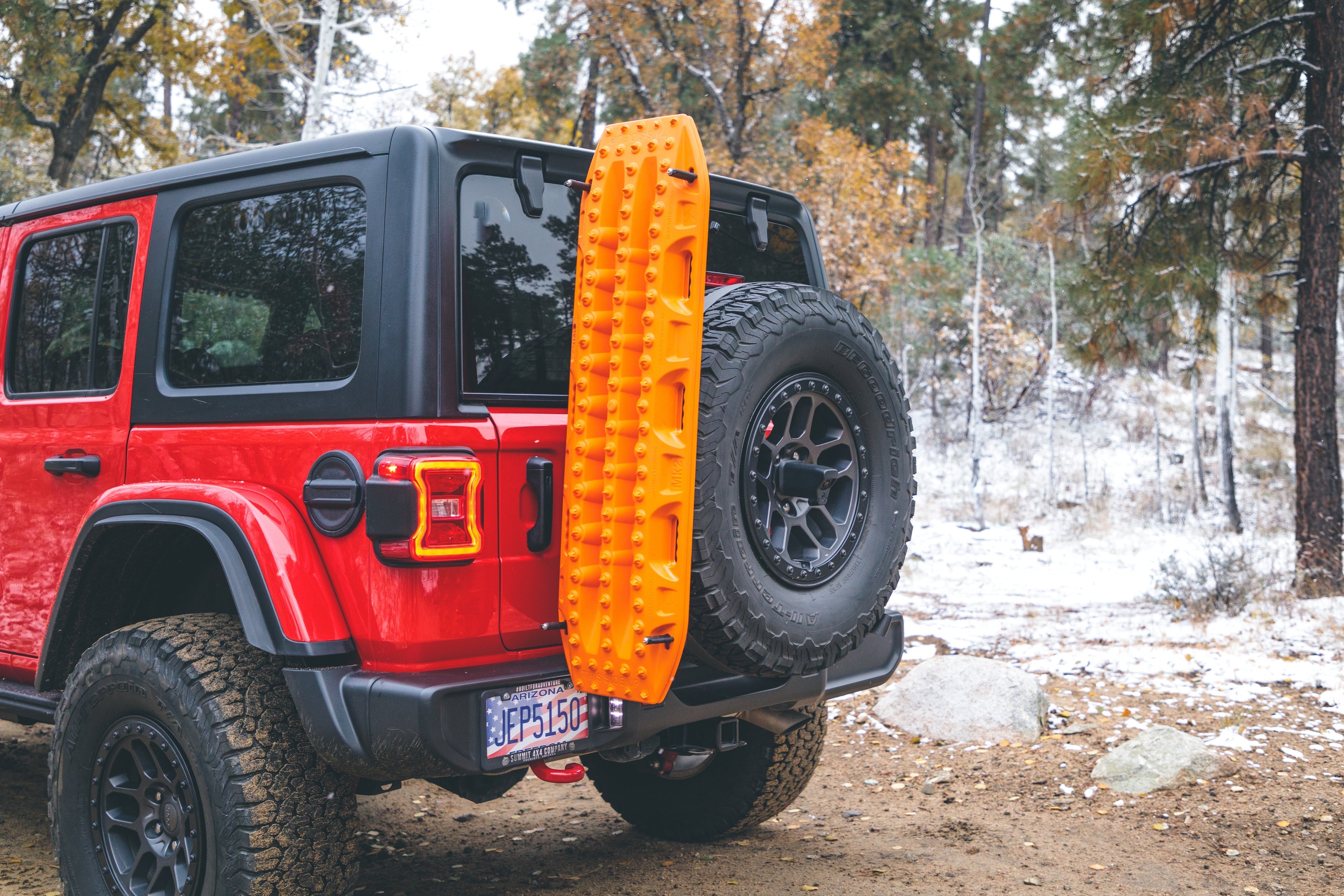 OVERLAND KITTED | Spare Tire Accessory Bracket