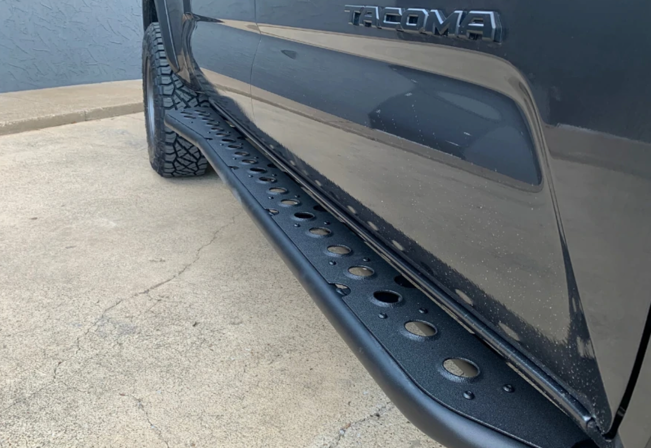 CALI RAISED | Tacoma 3rd & 2nd Gen 2005-2023 Step Edition Rock Slider